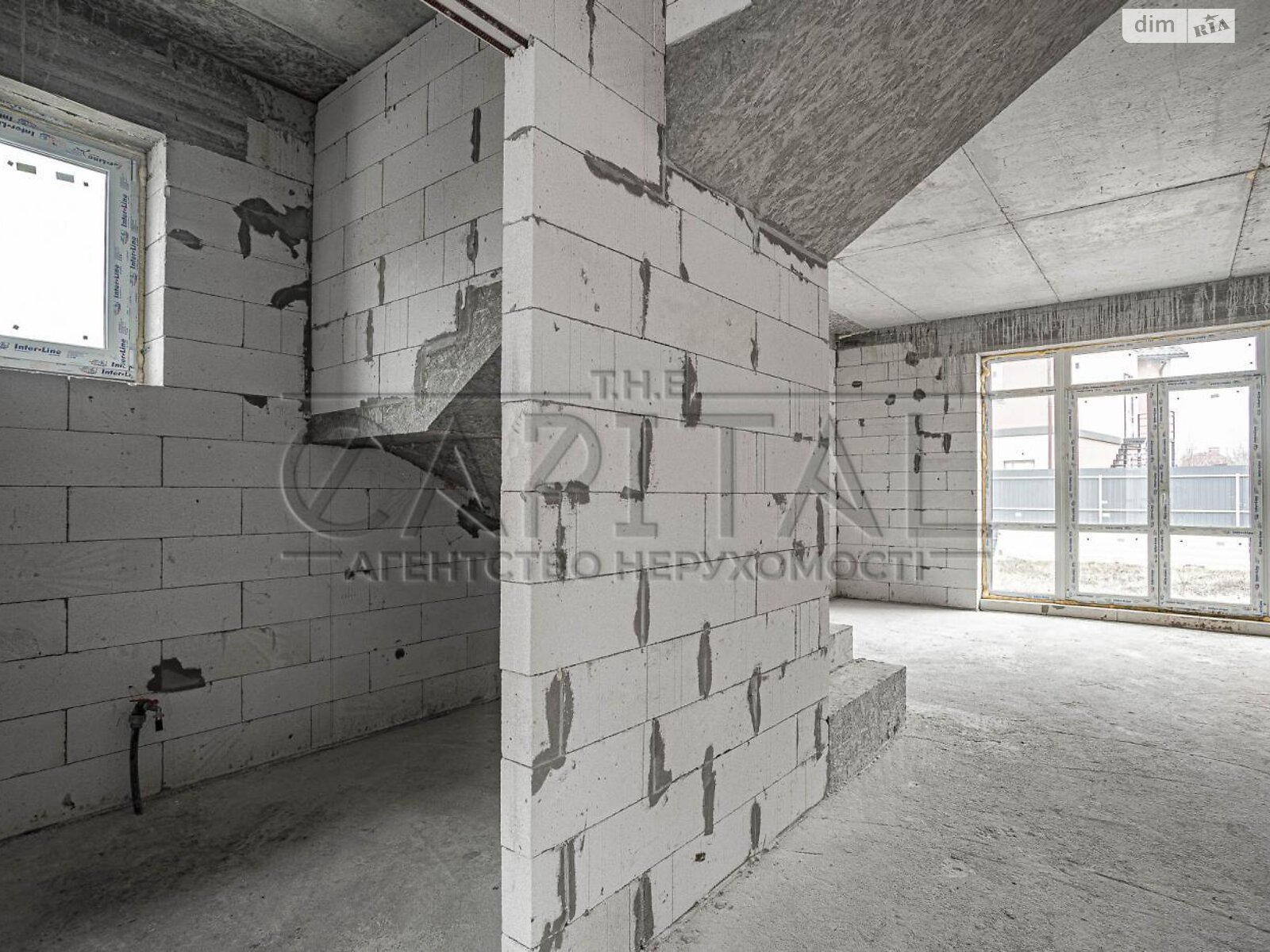 двоповерховий будинок з балконом, 118 кв. м, цегла. Продаж у Гатне фото 1