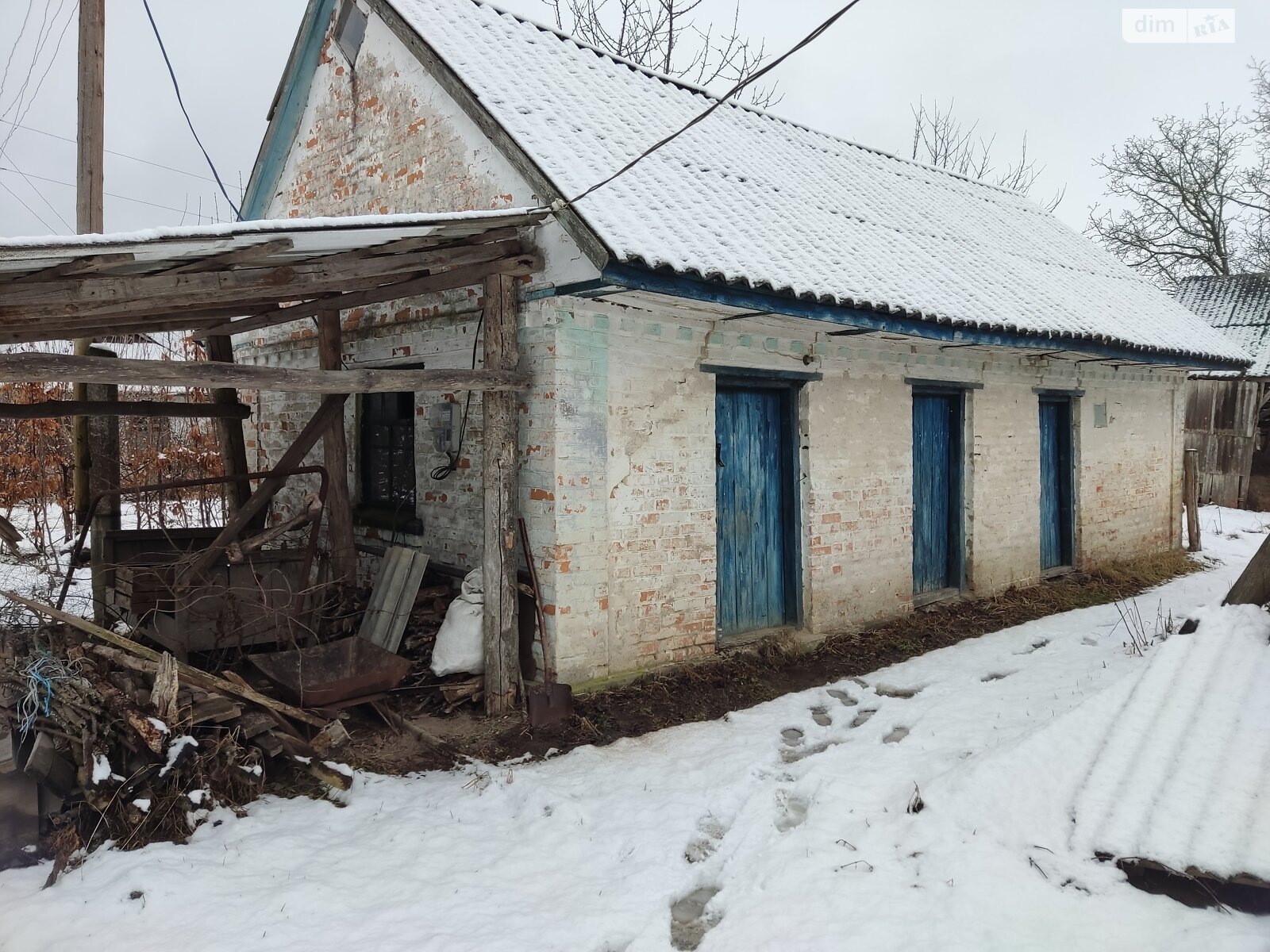 одноповерховий будинок, 104 кв. м, глинобитний. Продаж у Гавришівці фото 1 одноповерховий будинок, 104 кв. м, глинобитний. Продаж у Гавришівці фото 1