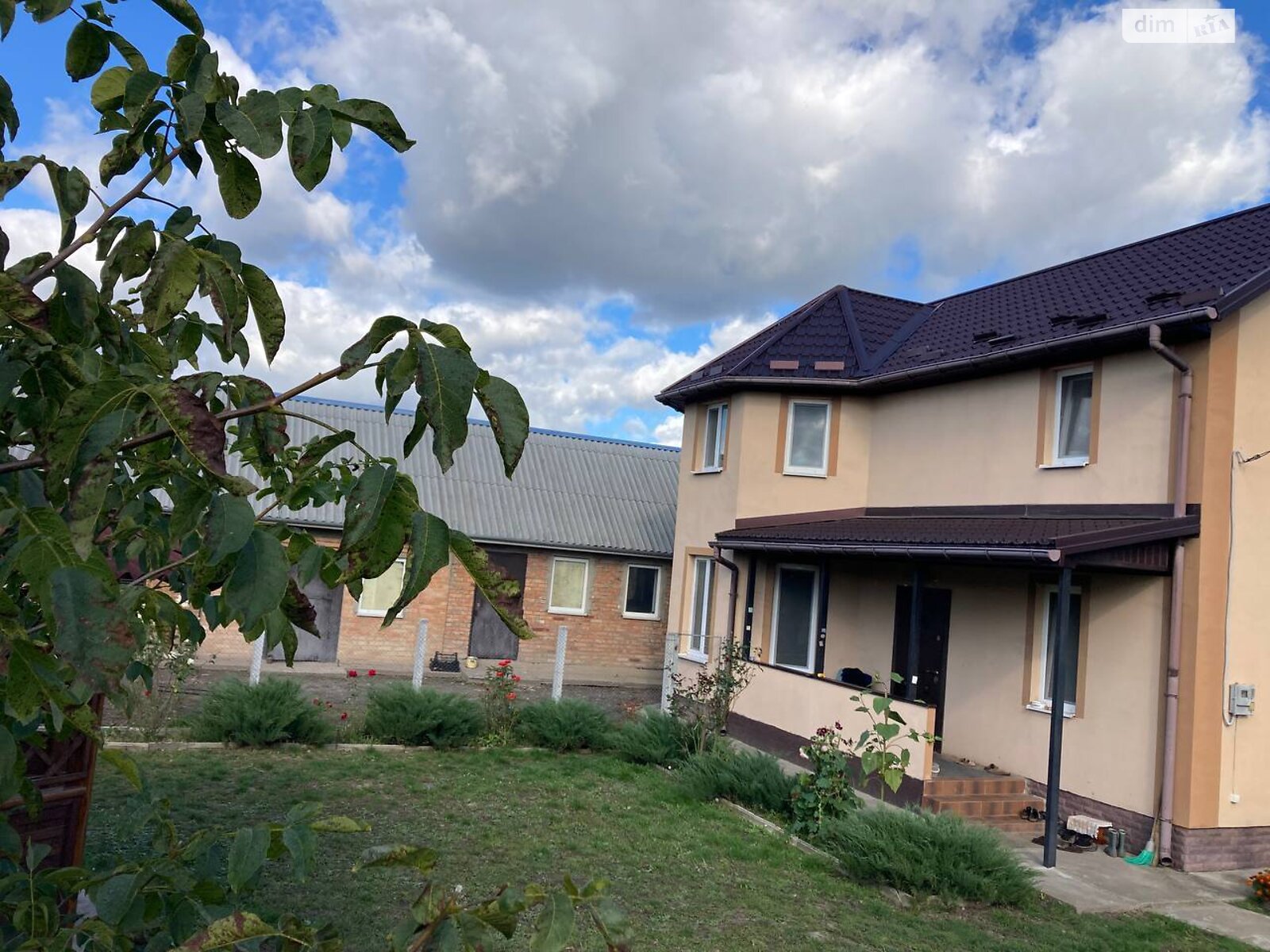 двухэтажный дом беседка, 107.5 кв. м, газобетон. Продажа в Гавришовке фото 1