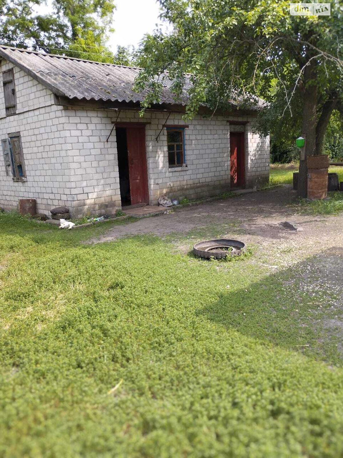 одноэтажный дом с гаражом, 50 кв. м, дерево и кирпич. Продажа в Герасимовке фото 1 одноэтажный дом с гаражом, 50 кв. м, дерево и кирпич. Продажа в Герасимовке фото 1