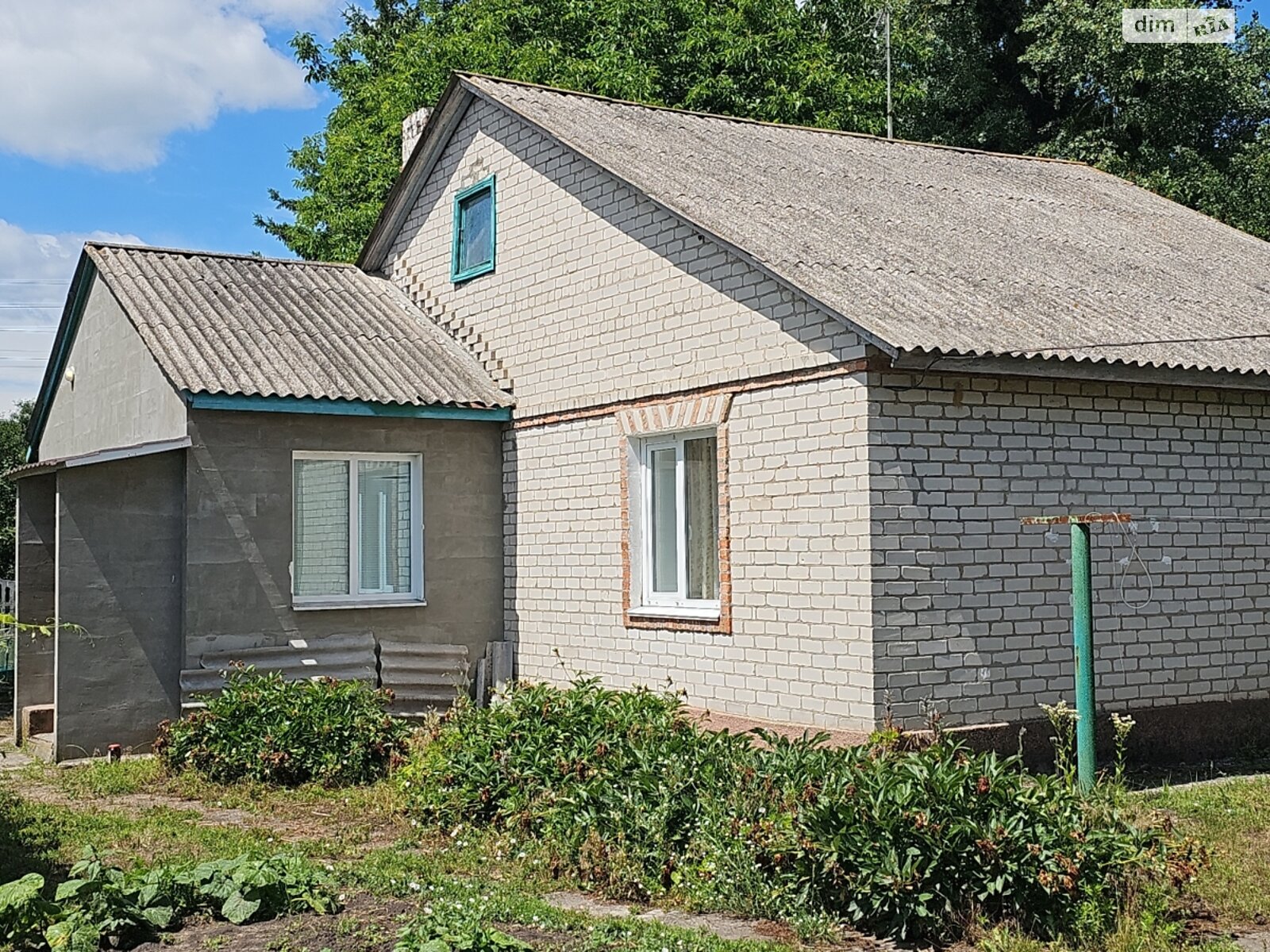 одноэтажный дом с верандой, 81.9 кв. м, кирпич. Продажа в Гланишове фото 1 одноэтажный дом с верандой, 81.9 кв. м, кирпич. Продажа в Гланишове фото 1
