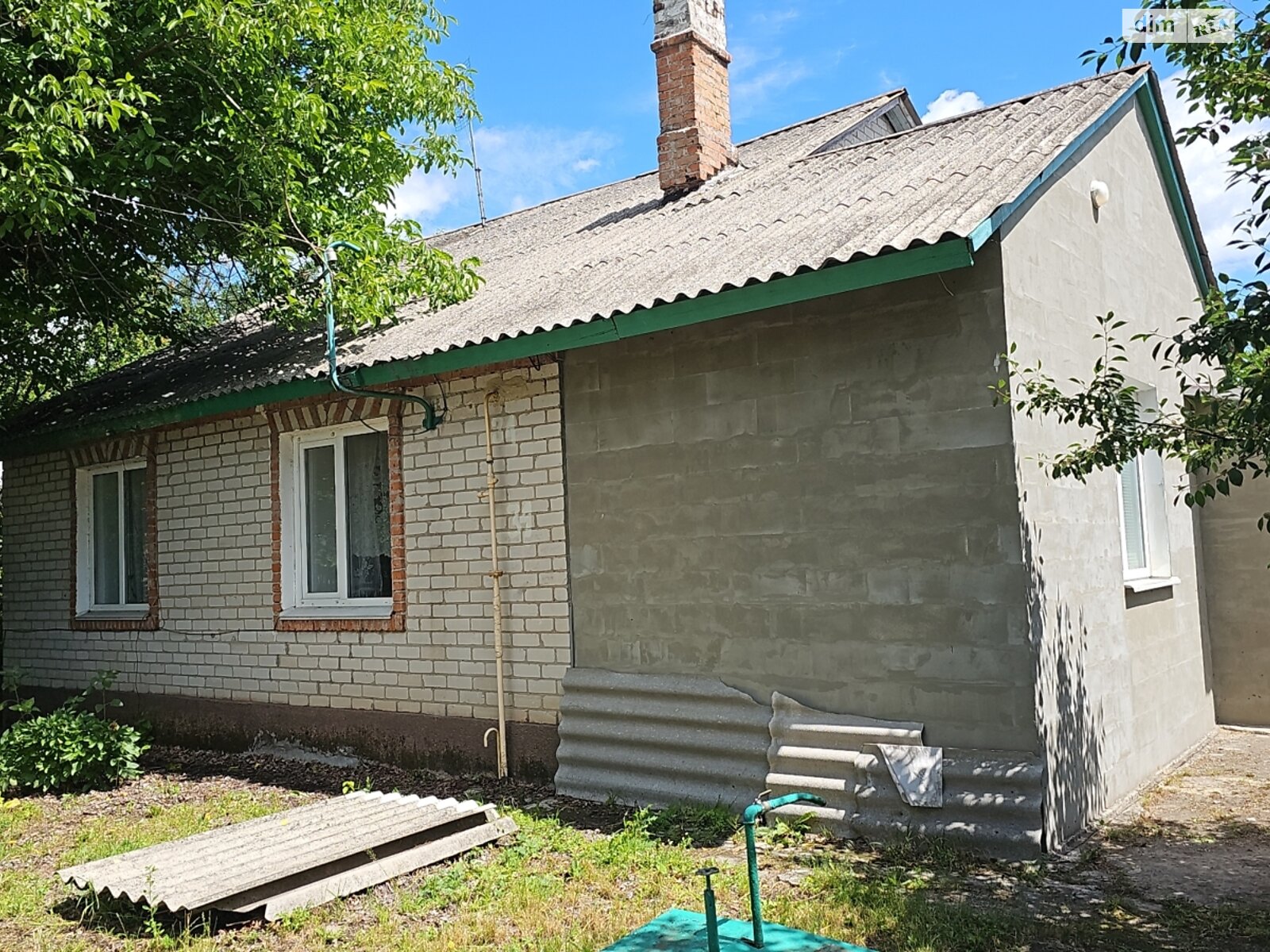 одноэтажный дом с верандой, 81.9 кв. м, кирпич. Продажа в Гланишове фото 1 одноэтажный дом с верандой, 81.9 кв. м, кирпич. Продажа в Гланишове фото 1