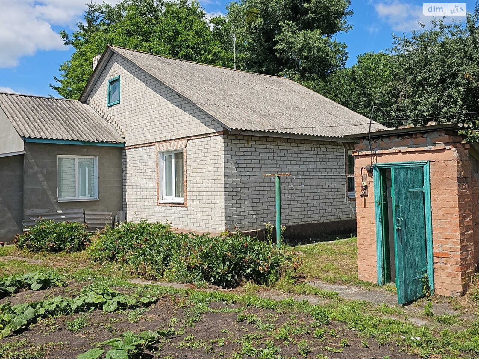 одноэтажный дом с верандой, 81.9 кв. м, кирпич. Продажа в Гланишове фото 1 одноэтажный дом с верандой, 81.9 кв. м, кирпич. Продажа в Гланишове фото 1