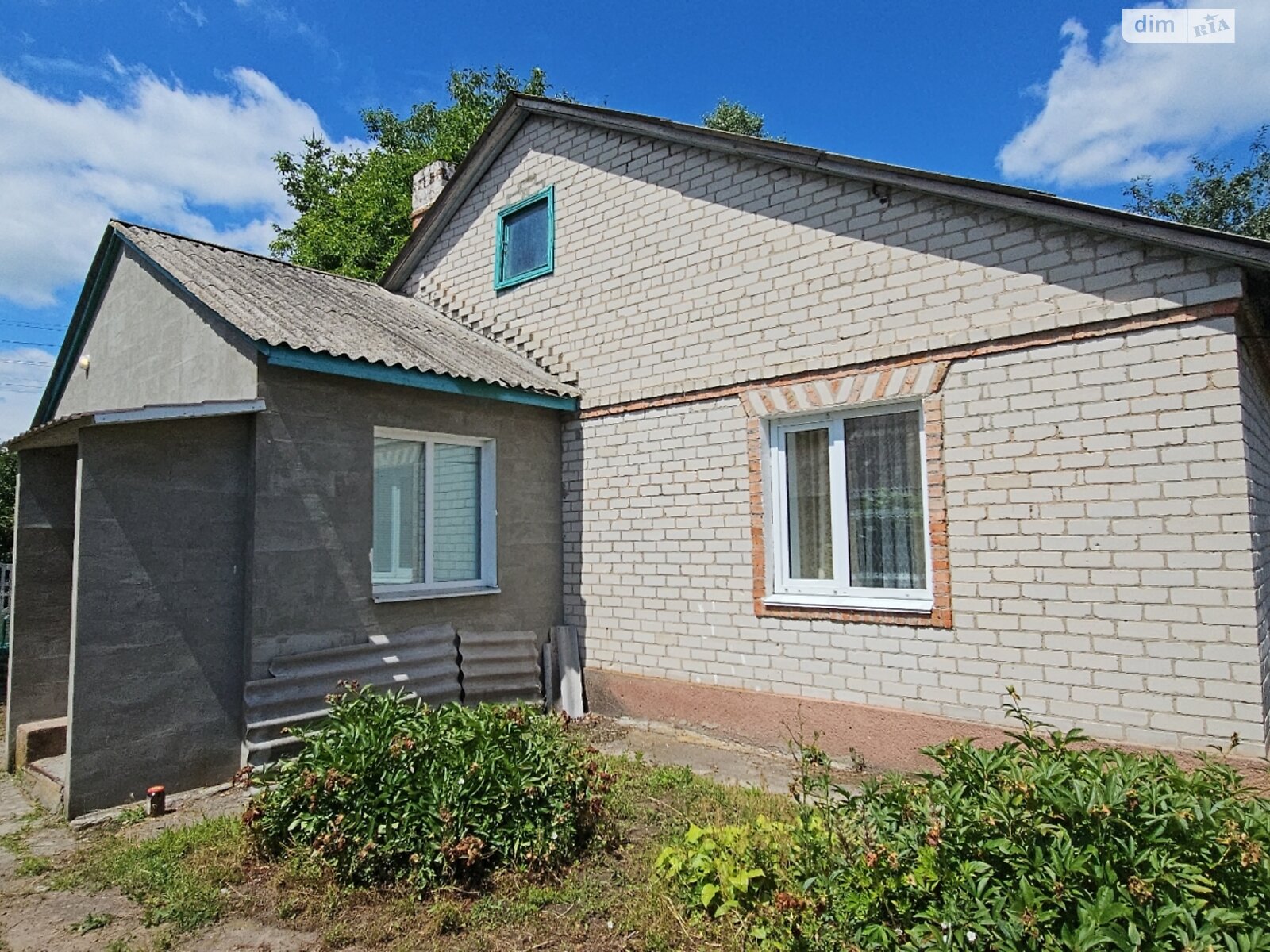 одноэтажный дом с верандой, 81.9 кв. м, кирпич. Продажа в Гланишове фото 1 одноэтажный дом с верандой, 81.9 кв. м, кирпич. Продажа в Гланишове фото 1