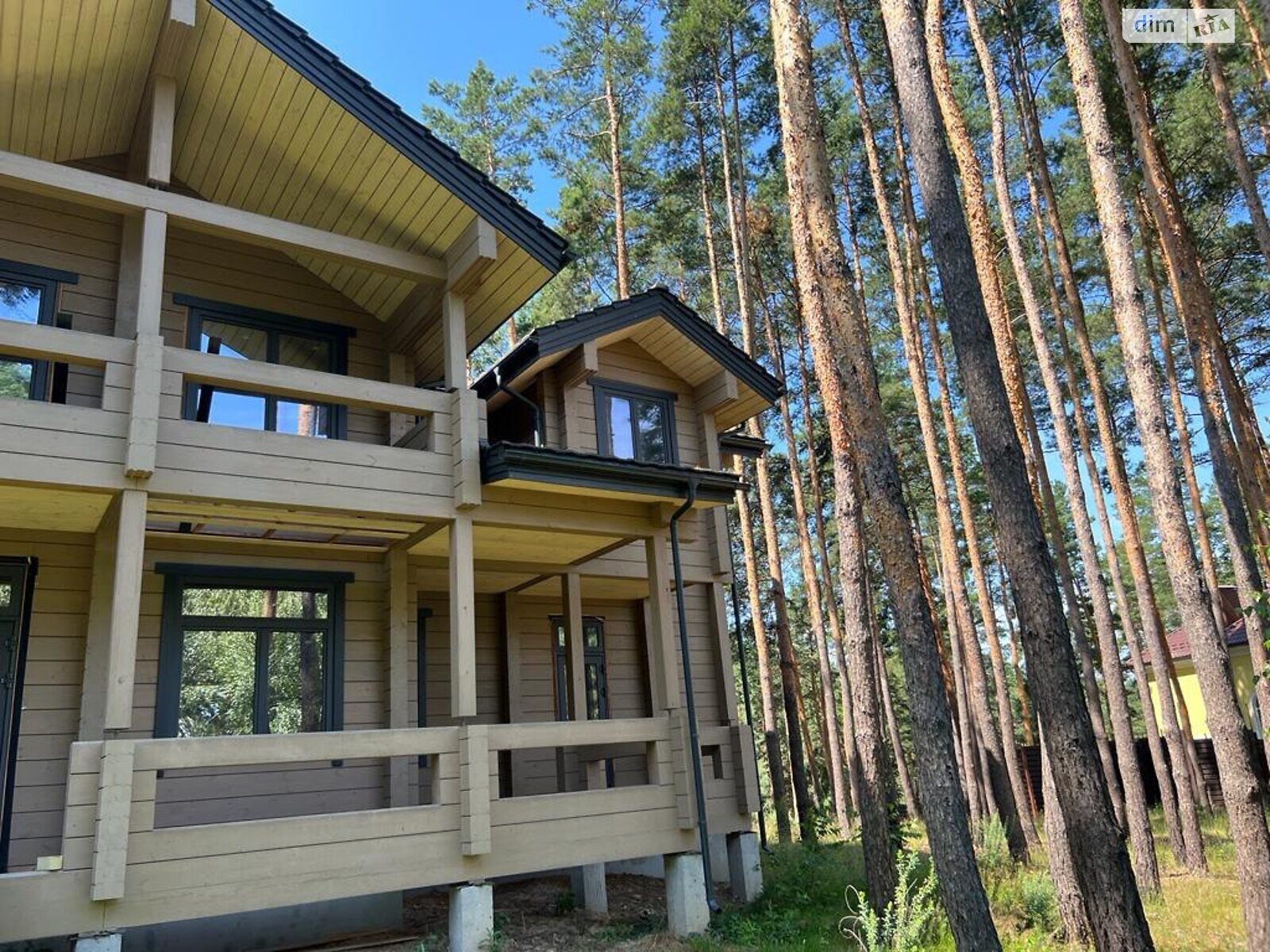 двухэтажный дом с отоплением, 510 кв. м, брус. Продажа в Глевахе фото 1 двухэтажный дом с отоплением, 510 кв. м, брус. Продажа в Глевахе фото 1