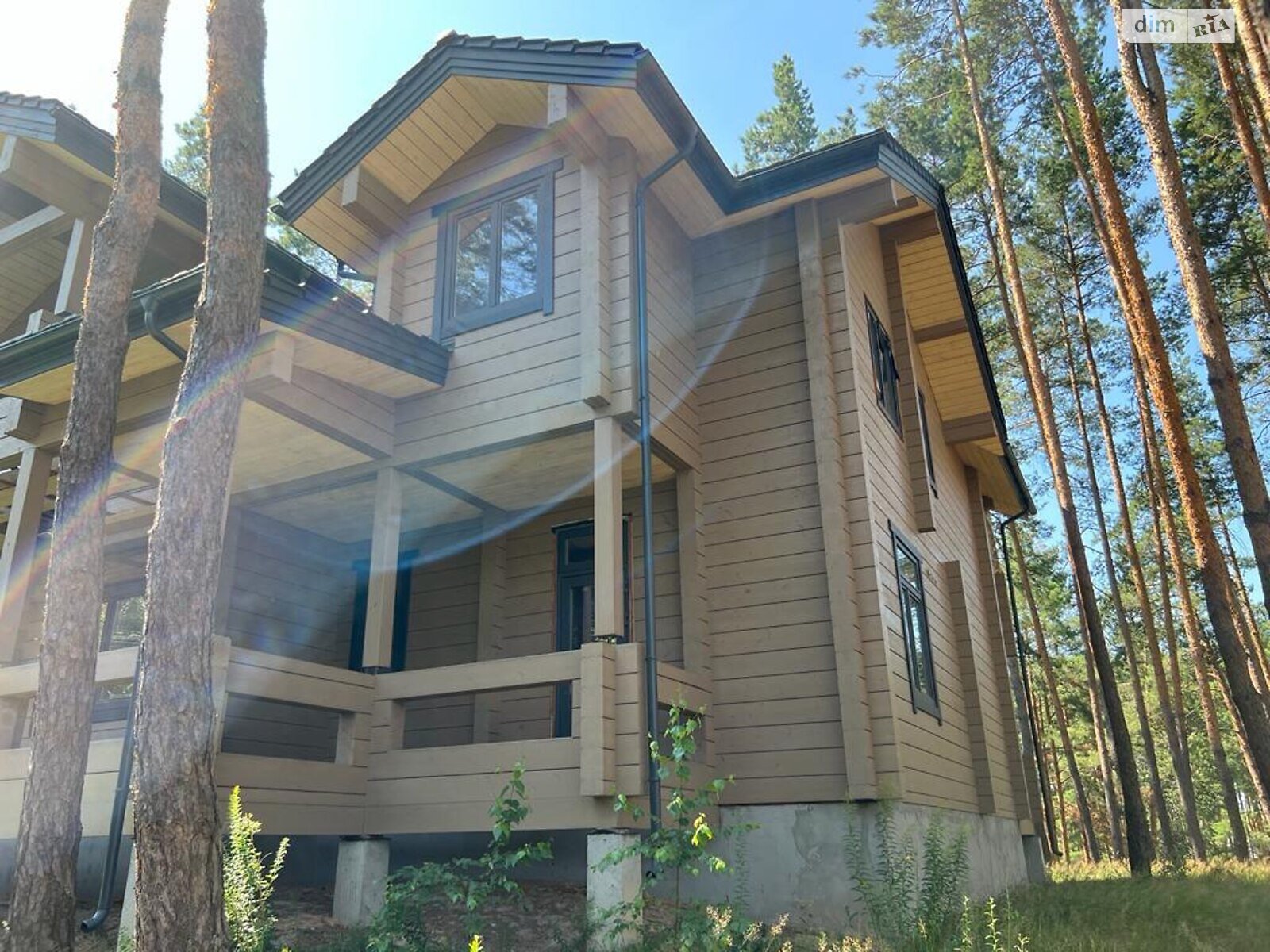 двухэтажный дом с отоплением, 510 кв. м, брус. Продажа в Глевахе фото 1 двухэтажный дом с отоплением, 510 кв. м, брус. Продажа в Глевахе фото 1