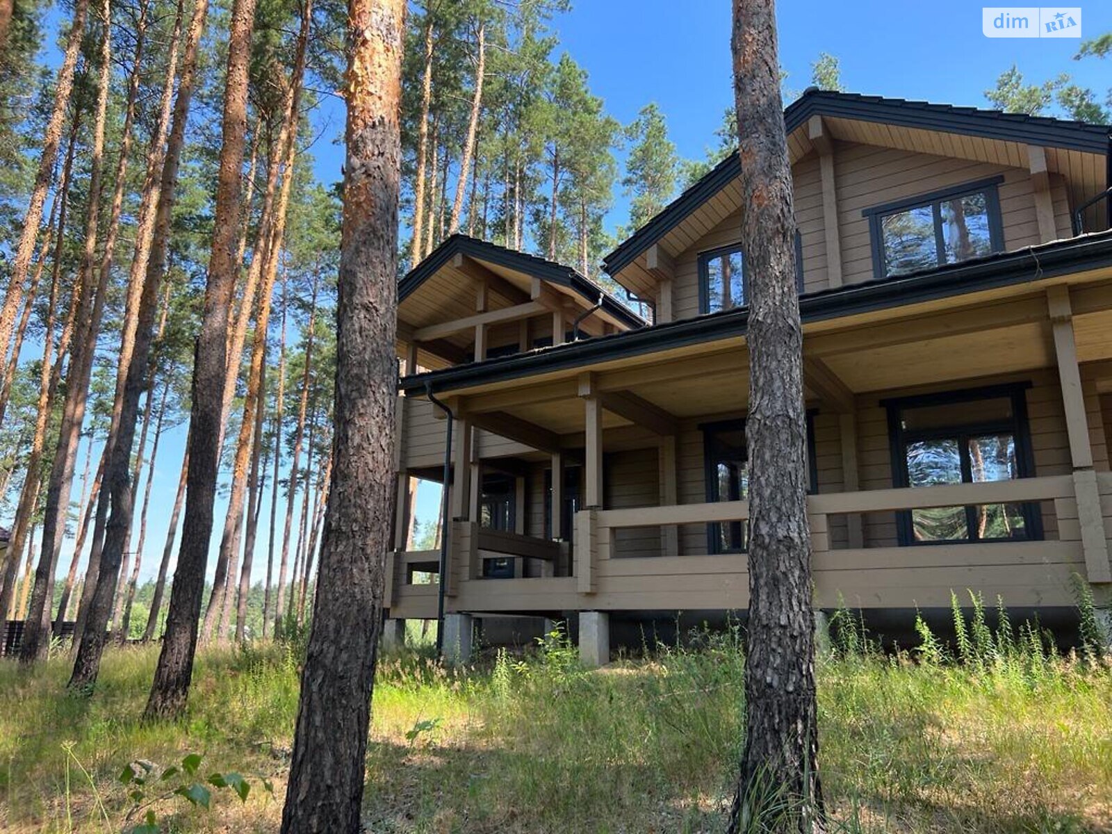 двухэтажный дом с отоплением, 510 кв. м, брус. Продажа в Глевахе фото 1 двухэтажный дом с отоплением, 510 кв. м, брус. Продажа в Глевахе фото 1