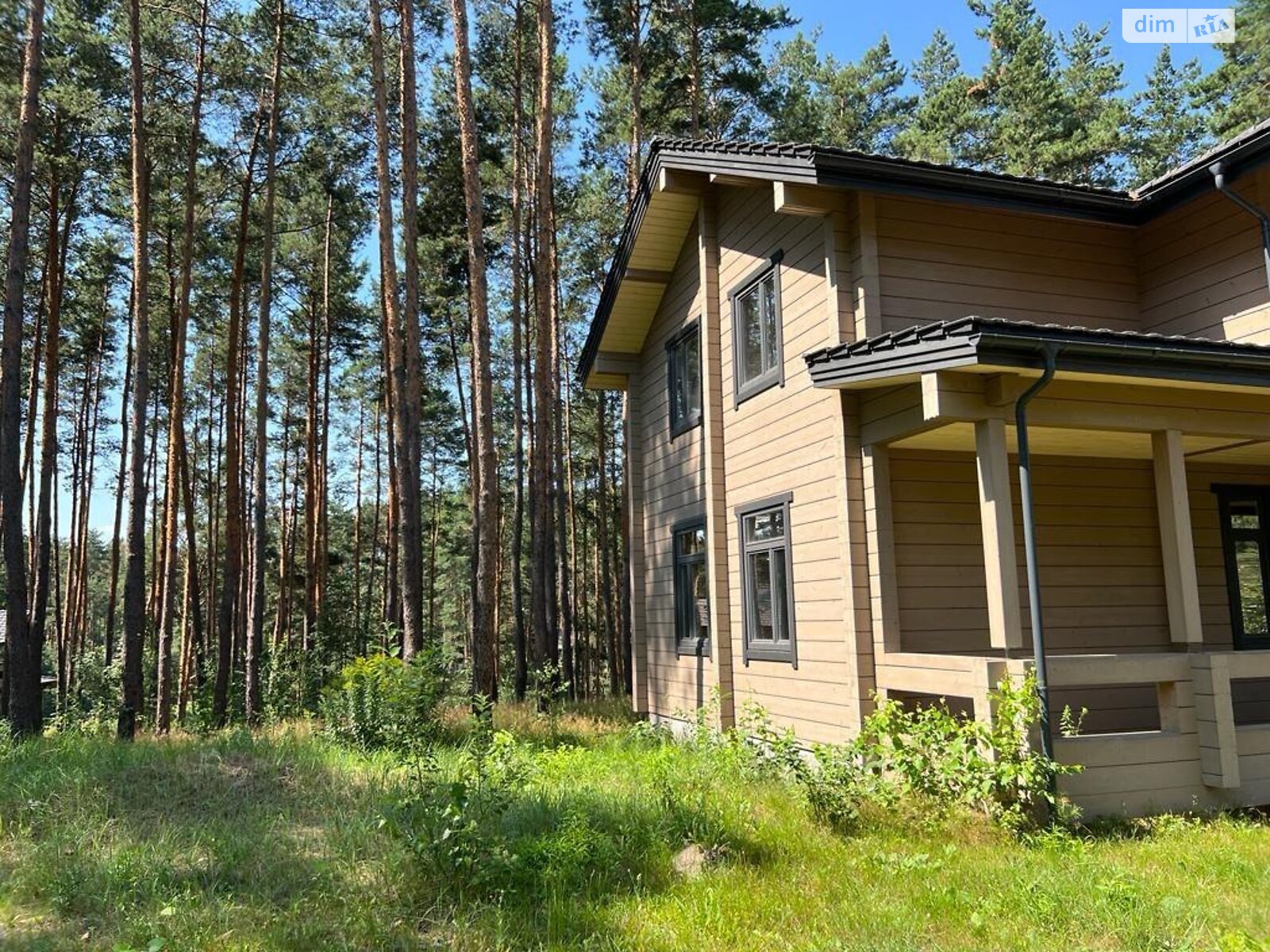 двухэтажный дом с отоплением, 510 кв. м, брус. Продажа в Глевахе фото 1 двухэтажный дом с отоплением, 510 кв. м, брус. Продажа в Глевахе фото 1