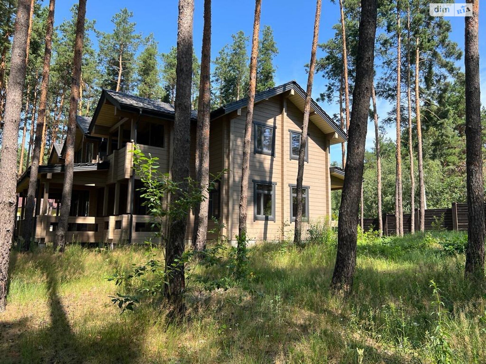 двухэтажный дом с отоплением, 510 кв. м, брус. Продажа в Глевахе фото 1 двухэтажный дом с отоплением, 510 кв. м, брус. Продажа в Глевахе фото 1