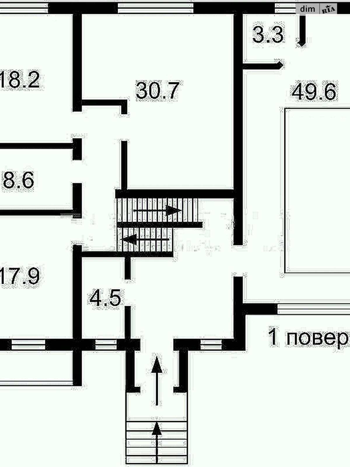 двухэтажный дом с гаражом, 450 кв. м, кирпич. Продажа в Глевахе фото 1
