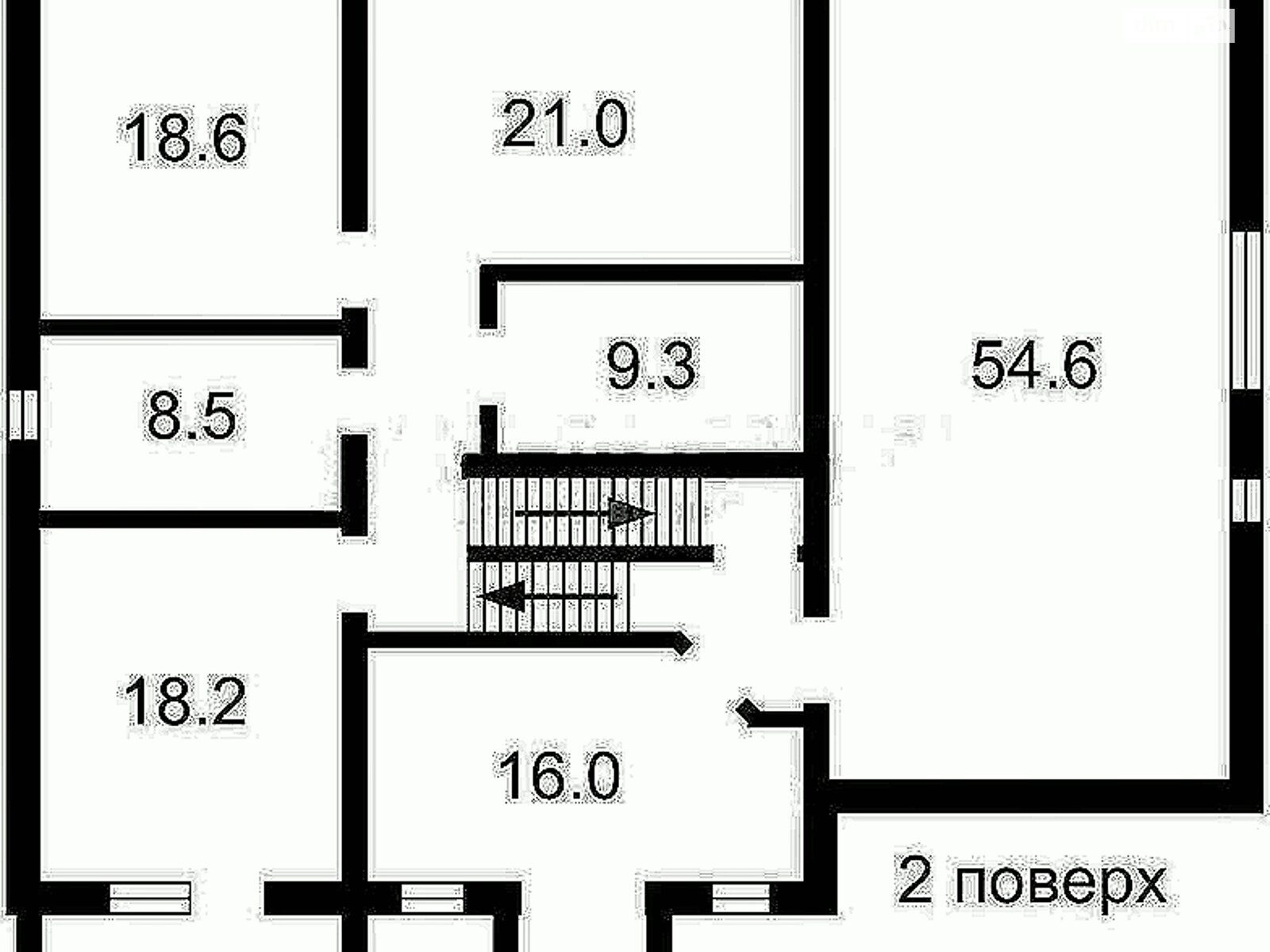 двухэтажный дом с гаражом, 450 кв. м, кирпич. Продажа в Глевахе фото 1