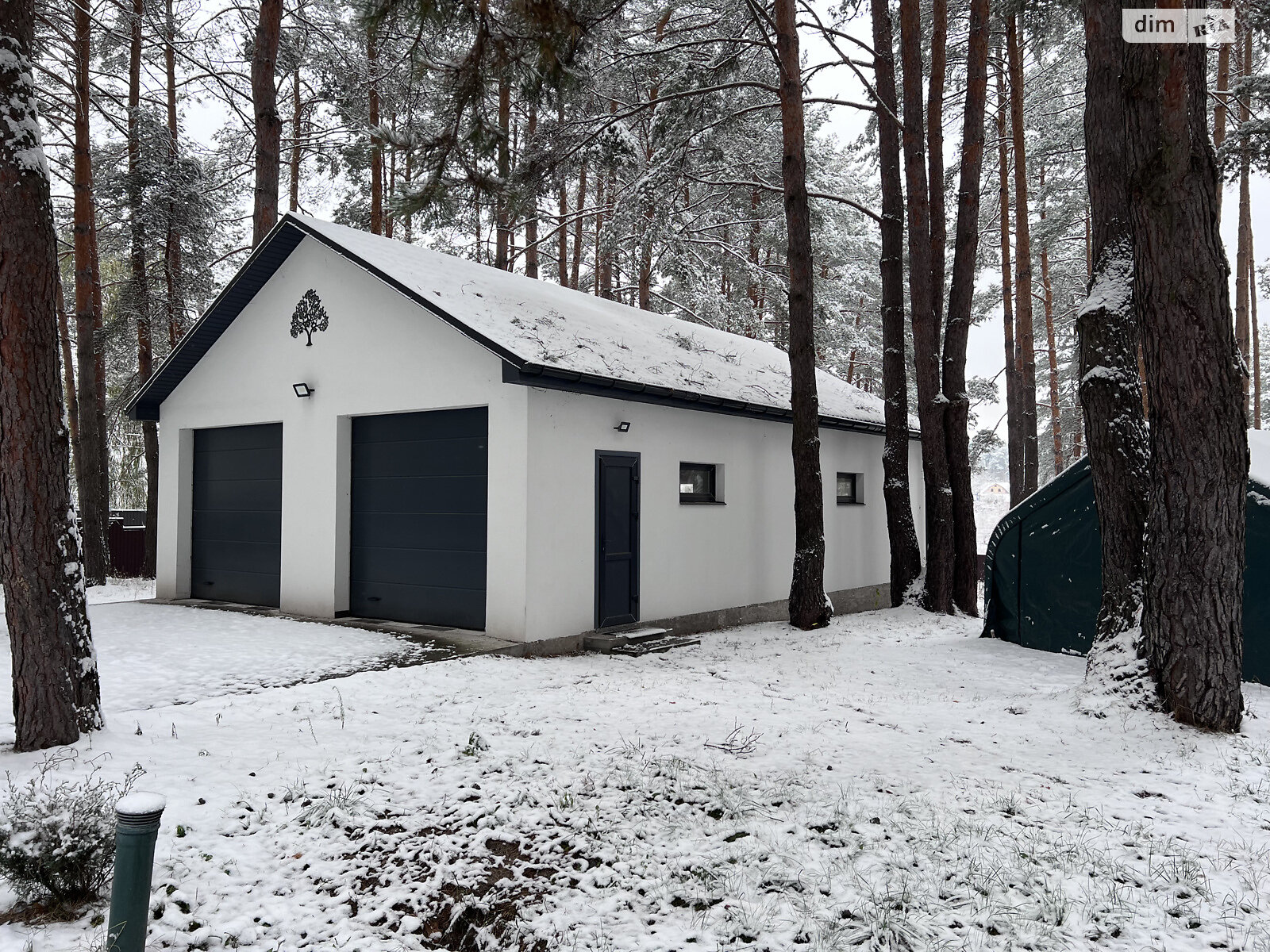 одноповерховий будинок з гаражем, 170 кв. м, піноблок. Продаж у Глевасі фото 1