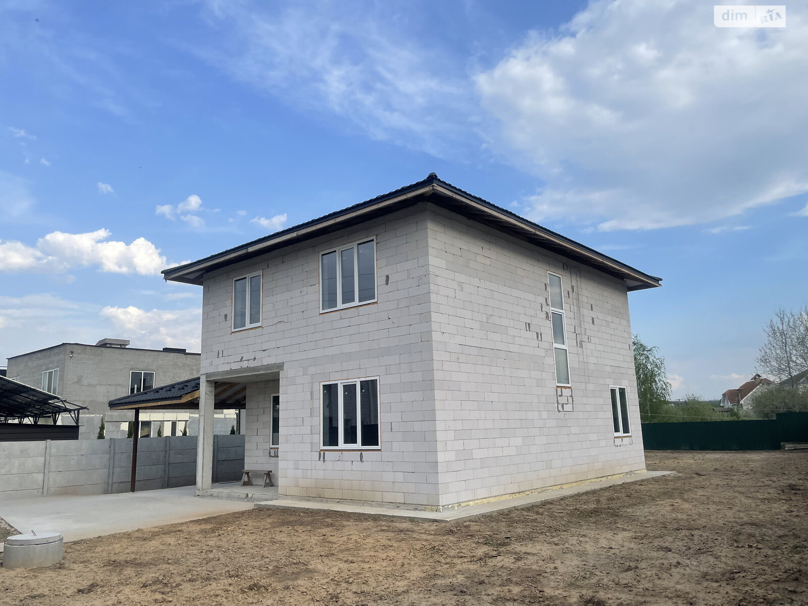 двухэтажный дом, 180 кв. м, газобетон. Продажа в Глевахе фото 1 двухэтажный дом, 180 кв. м, газобетон. Продажа в Глевахе фото 1