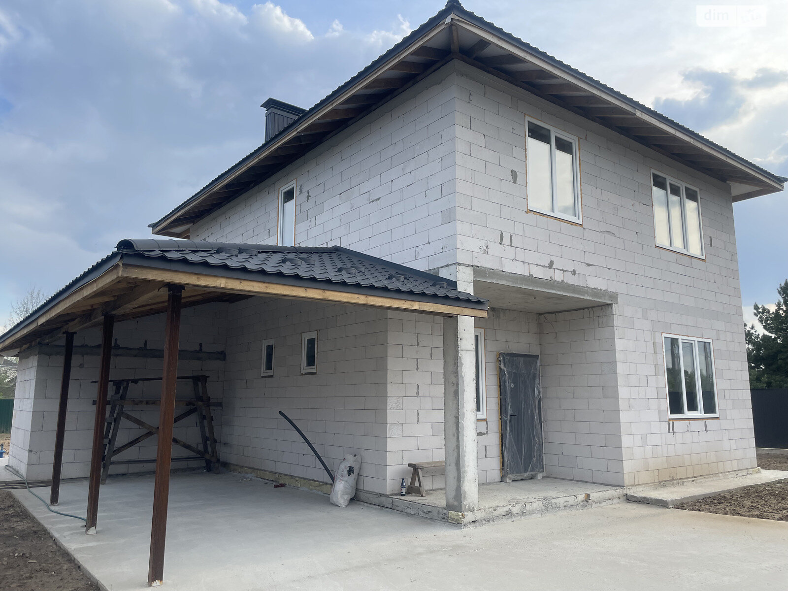двухэтажный дом, 180 кв. м, газобетон. Продажа в Глевахе фото 1 двухэтажный дом, 180 кв. м, газобетон. Продажа в Глевахе фото 1