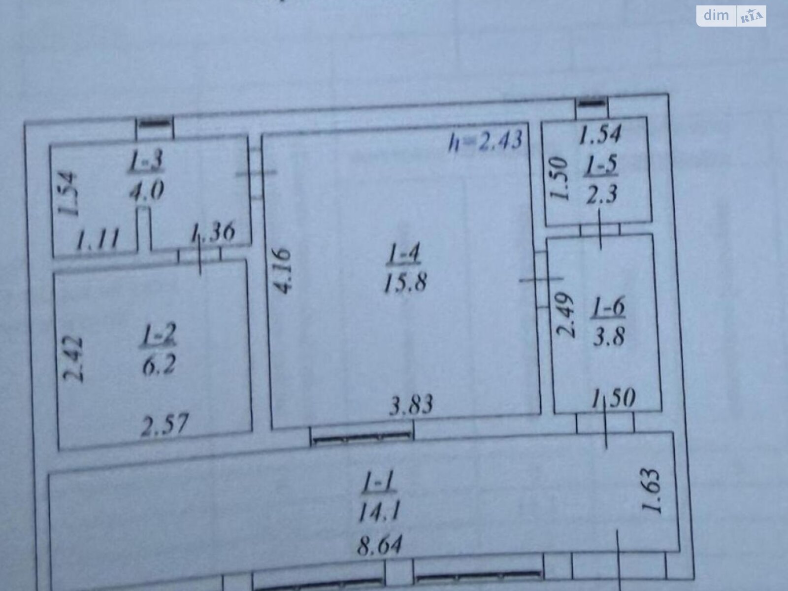 одноповерховий будинок, 46.2 кв. м, газобетон. Продаж у Глевасі фото 1 одноповерховий будинок, 46.2 кв. м, газобетон. Продаж у Глевасі фото 1
