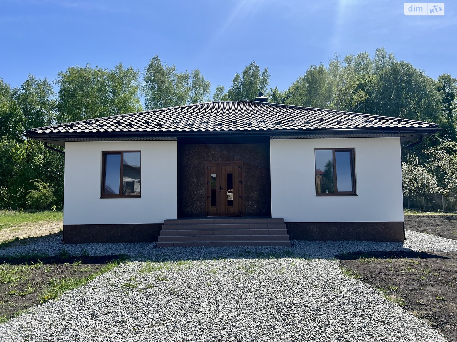 одноэтажный дом с верандой, 89.6 кв. м, пеноблок. Продажа в Глубочице фото 1 одноэтажный дом с верандой, 89.6 кв. м, пеноблок. Продажа в Глубочице фото 1