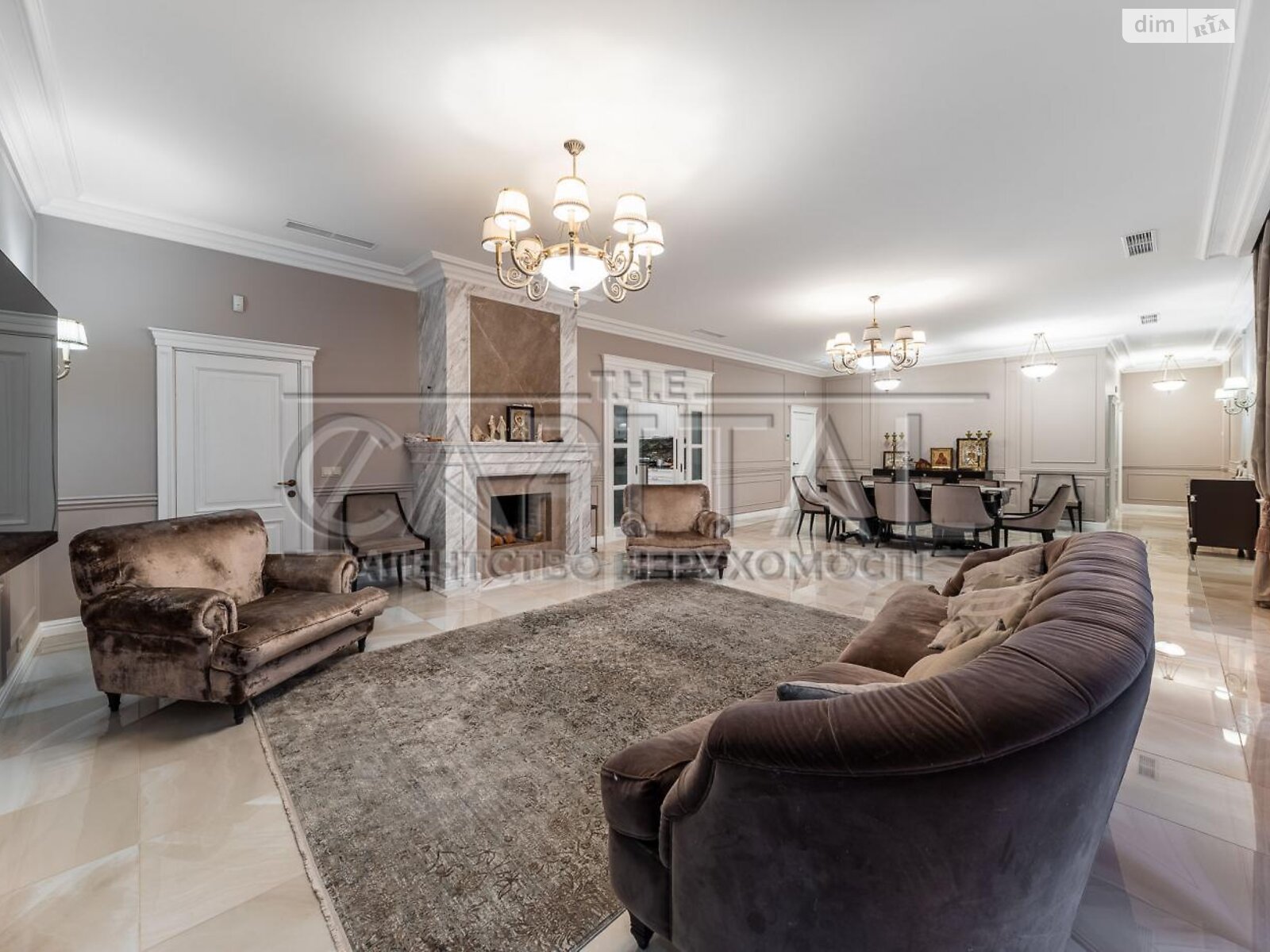 одноэтажный дом с отоплением, 229.9 кв. м, кирпич. Продажа в Гнатовке фото 1