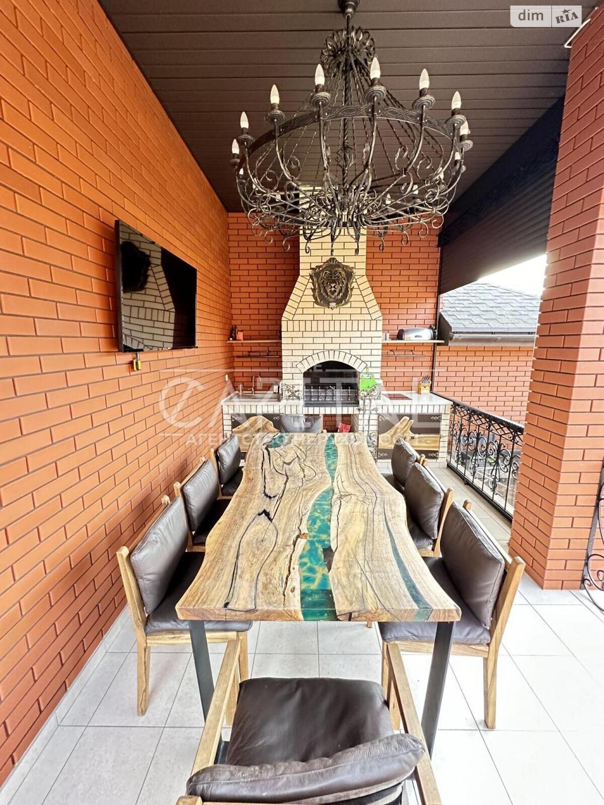 одноэтажный дом с отоплением, 229.9 кв. м, кирпич. Продажа в Гнатовке фото 1