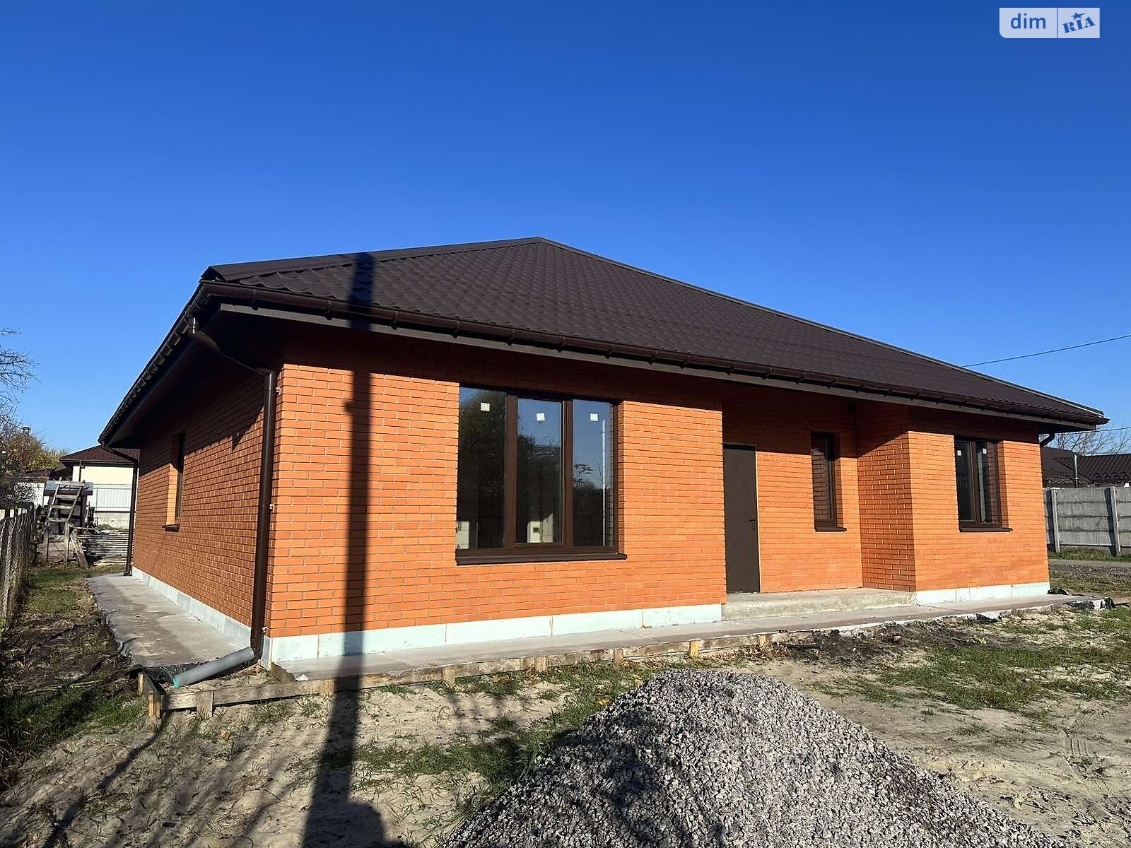 одноповерховий будинок з верандою, 135 кв. м, піноблок. Продаж у Гнідині фото 1 одноповерховий будинок з верандою, 135 кв. м, піноблок. Продаж у Гнідині фото 1