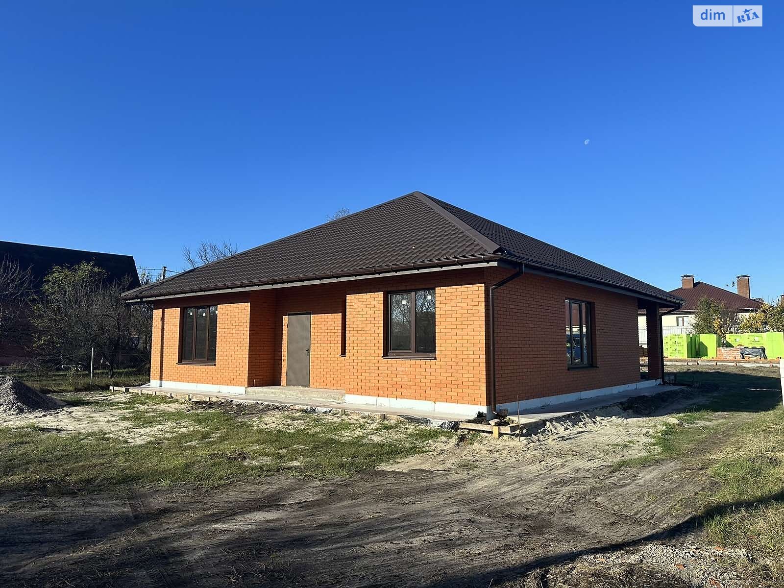 одноповерховий будинок з верандою, 135 кв. м, піноблок. Продаж у Гнідині фото 1 одноповерховий будинок з верандою, 135 кв. м, піноблок. Продаж у Гнідині фото 1