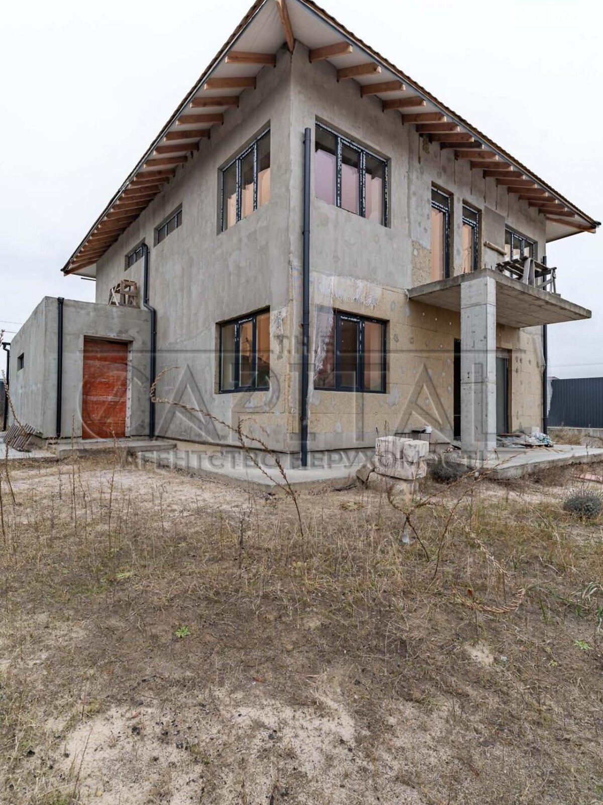 двухэтажный дом с гаражом, 214 кв. м, кирпич. Продажа в Гнедине фото 1 двухэтажный дом с гаражом, 214 кв. м, кирпич. Продажа в Гнедине фото 1