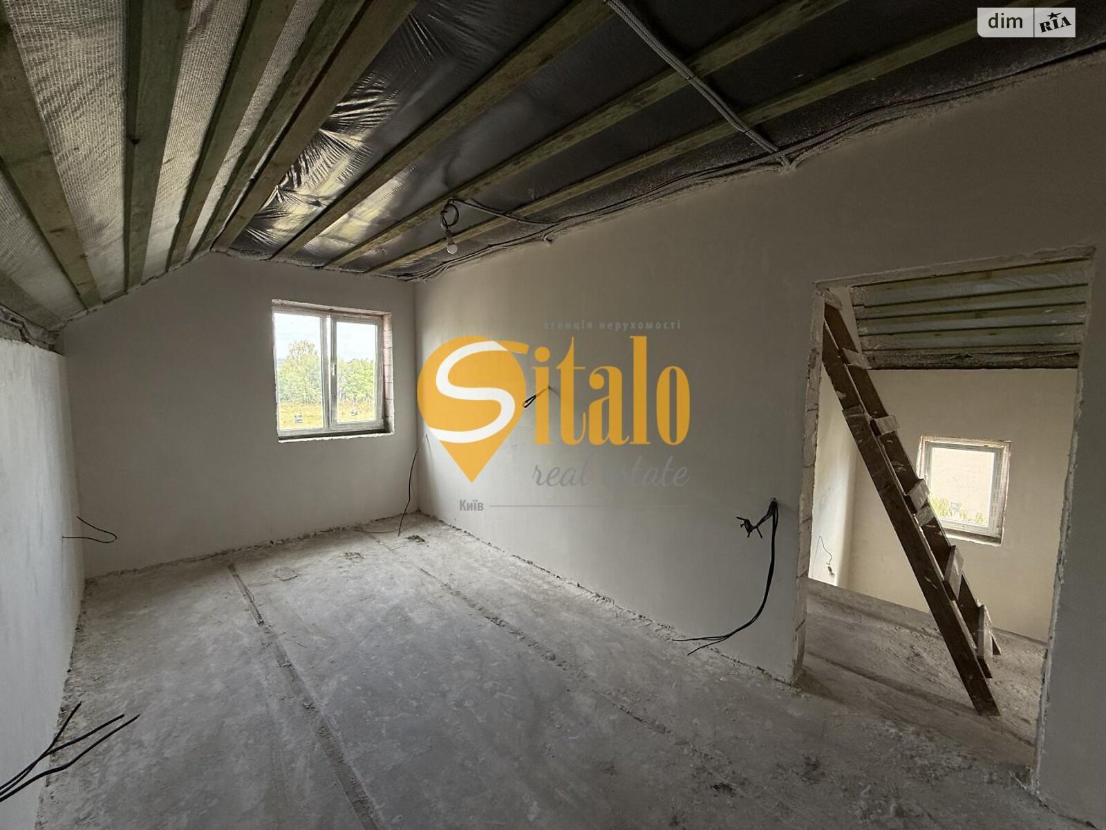 двухэтажный дом с балконом, 140 кв. м, кирпич. Продажа в Гнедине фото 1