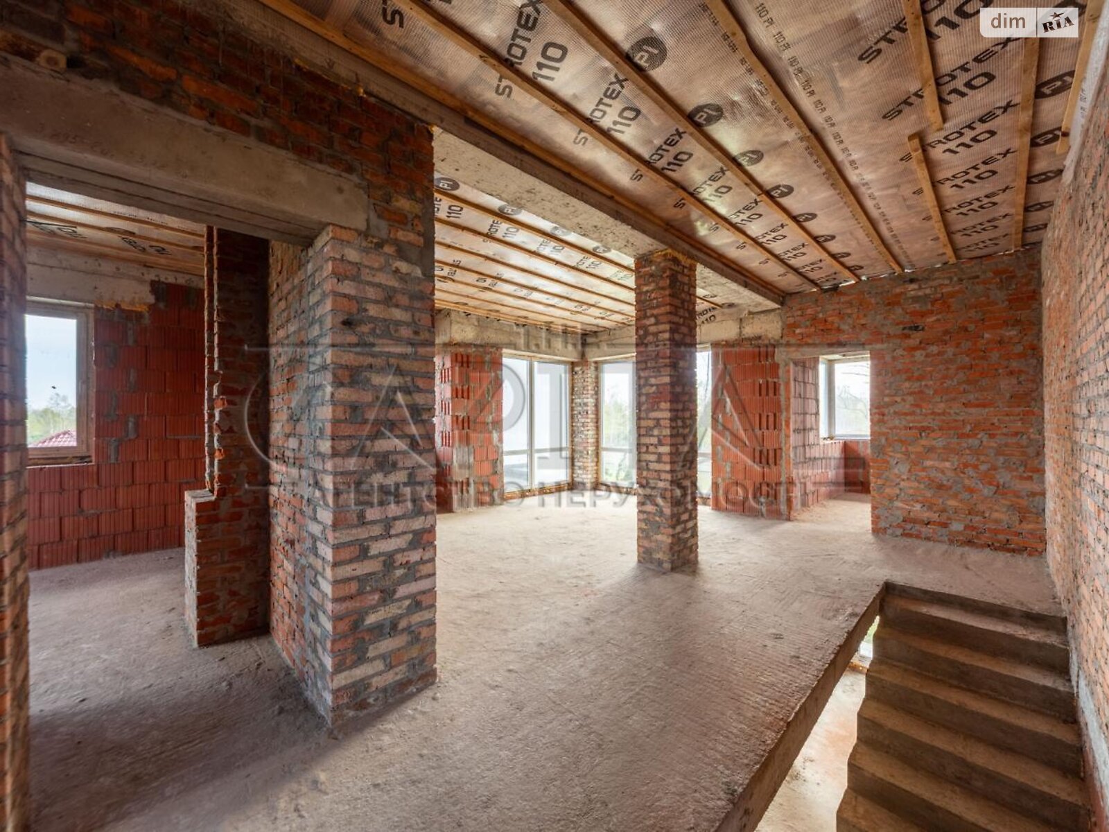 двоповерховий будинок з гаражем, 250 кв. м, цегла. Продаж у Гнідині фото 1 двоповерховий будинок з гаражем, 250 кв. м, цегла. Продаж у Гнідині фото 1