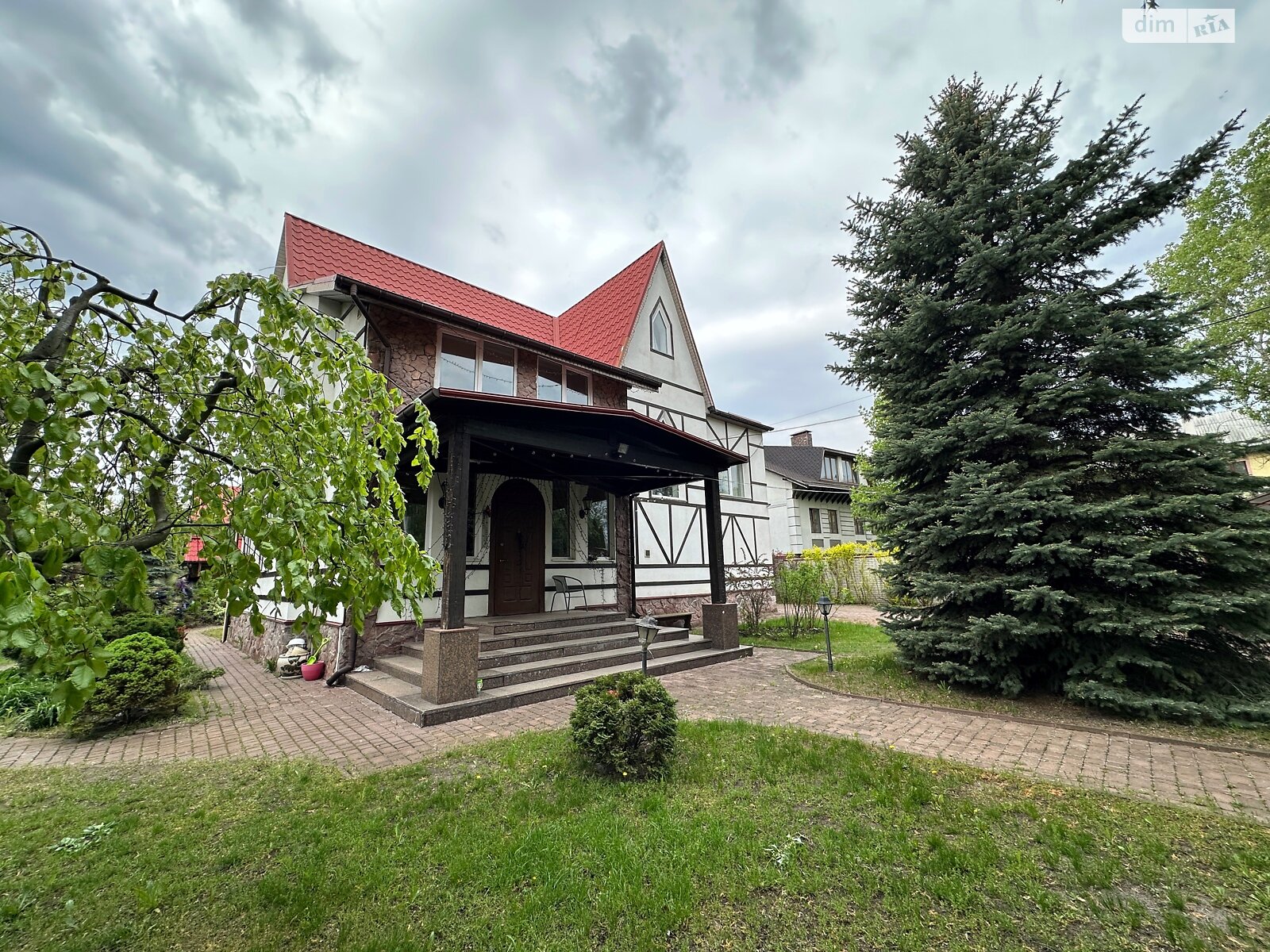 двоповерховий будинок з балконом, 250 кв. м, цегла. Продаж у Гнідині фото 1 двоповерховий будинок з балконом, 250 кв. м, цегла. Продаж у Гнідині фото 1