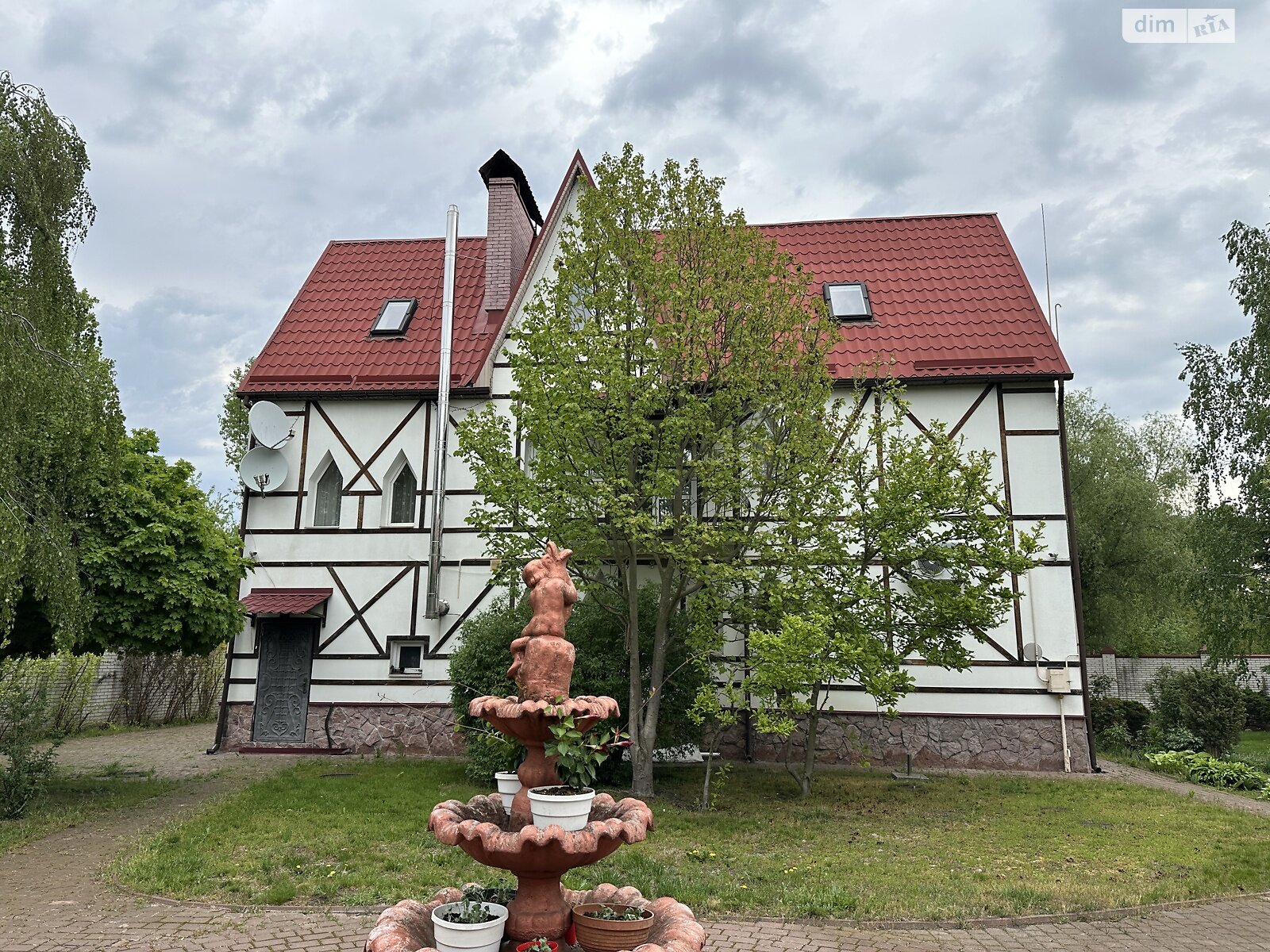 двоповерховий будинок з балконом, 250 кв. м, цегла. Продаж у Гнідині фото 1 двоповерховий будинок з балконом, 250 кв. м, цегла. Продаж у Гнідині фото 1