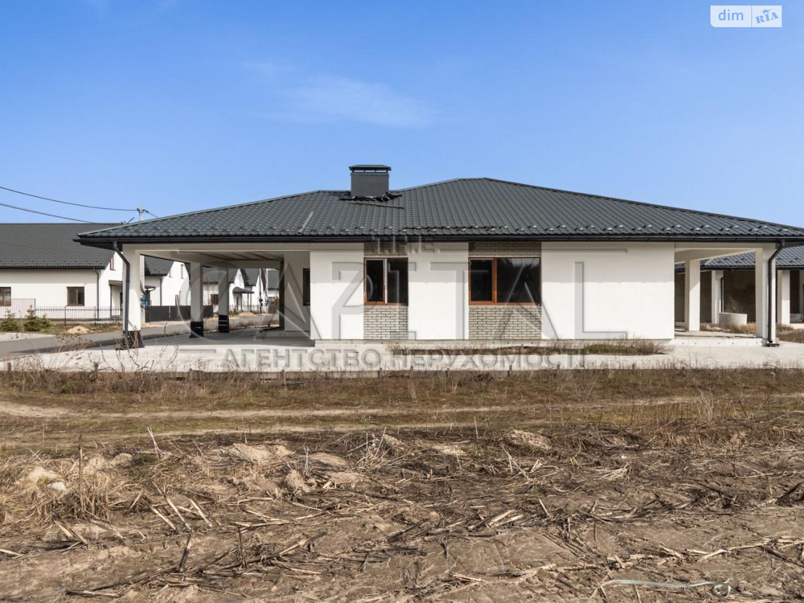 одноэтажный дом, 180 кв. м, кирпич. Продажа в Гнедине фото 1 одноэтажный дом, 180 кв. м, кирпич. Продажа в Гнедине фото 1