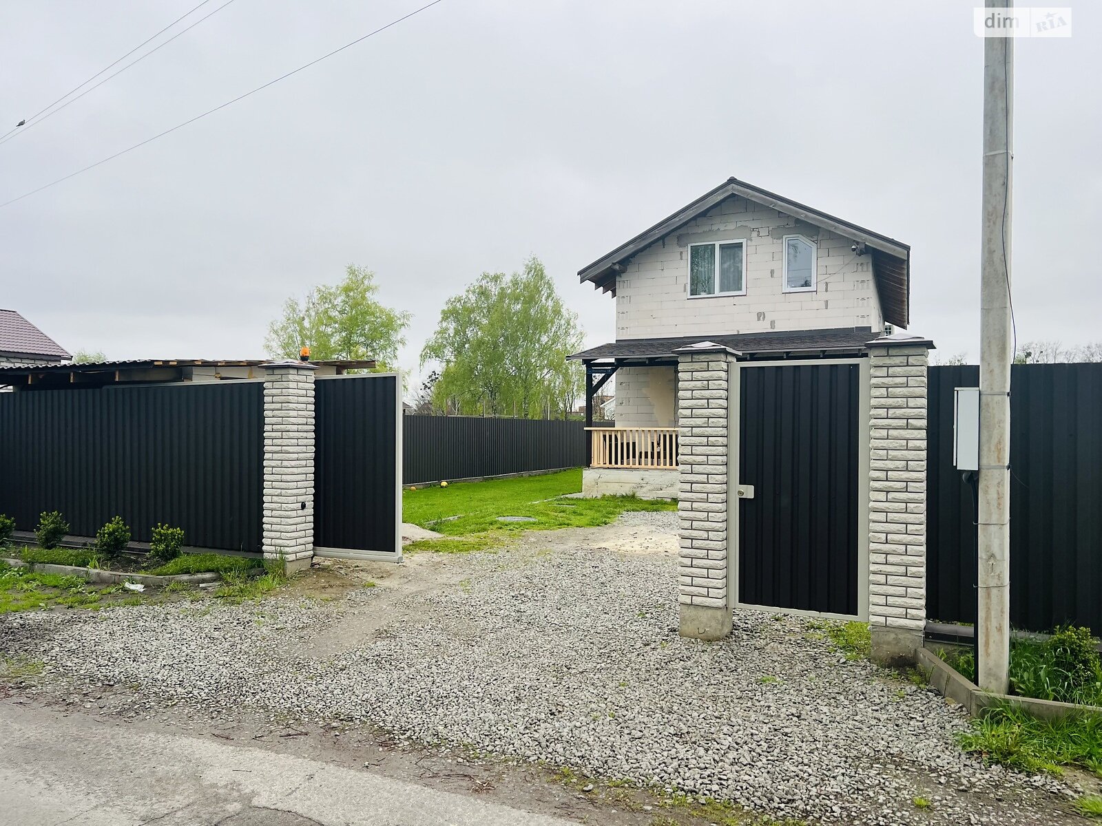 двоповерховий будинок, 115 кв. м, піноблок. Продаж у Гнідині фото 1 двоповерховий будинок, 115 кв. м, піноблок. Продаж у Гнідині фото 1