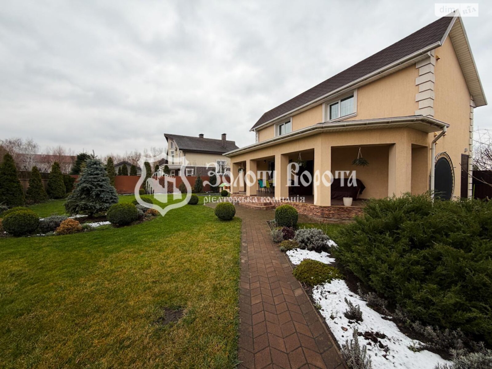 двухэтажный дом, 179.2 кв. м, кирпич. Продажа в Гнедине фото 1