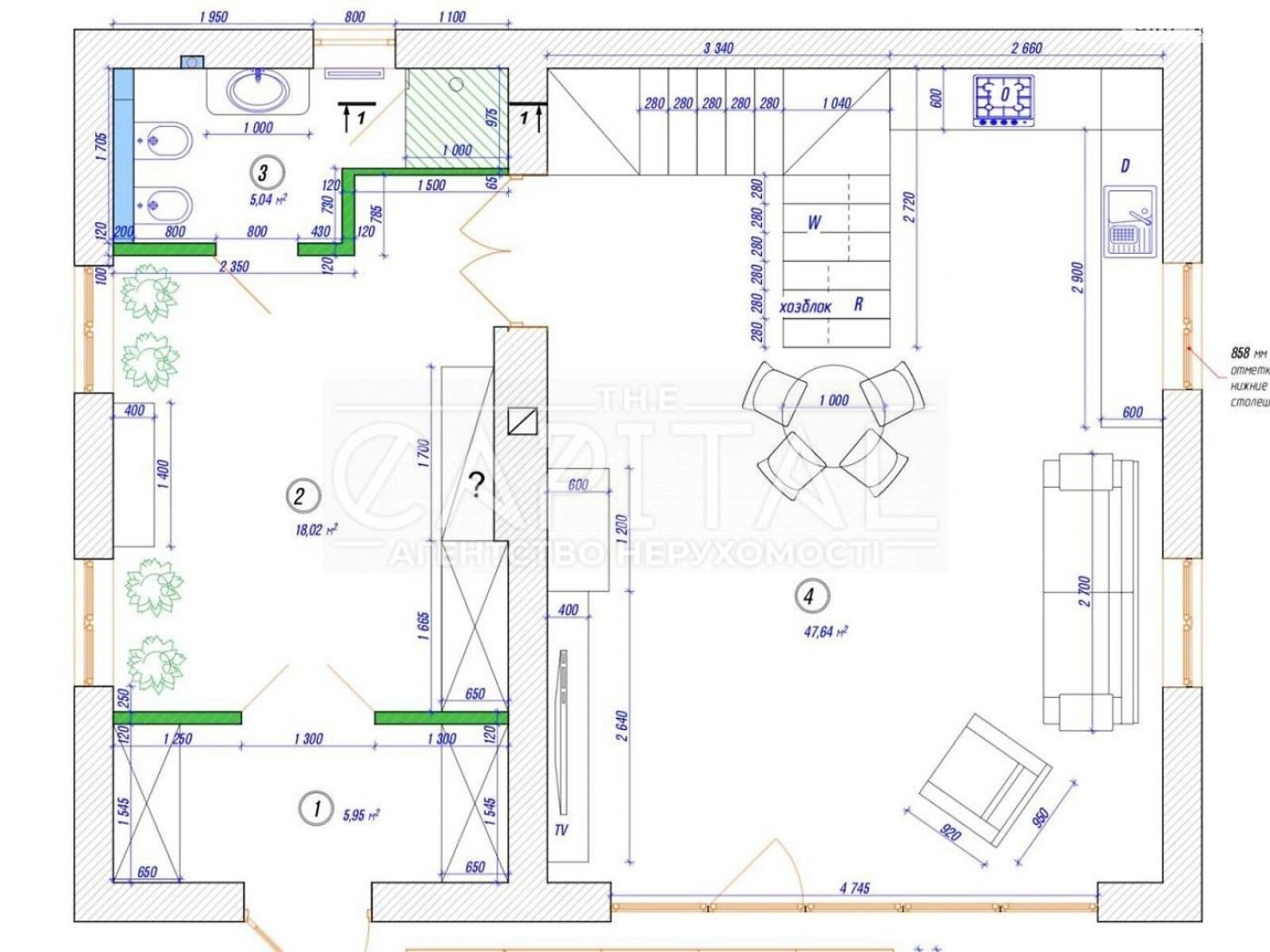 двухэтажный дом с гаражом, 160 кв. м, кирпич. Продажа в Гнедине фото 1 двухэтажный дом с гаражом, 160 кв. м, кирпич. Продажа в Гнедине фото 1