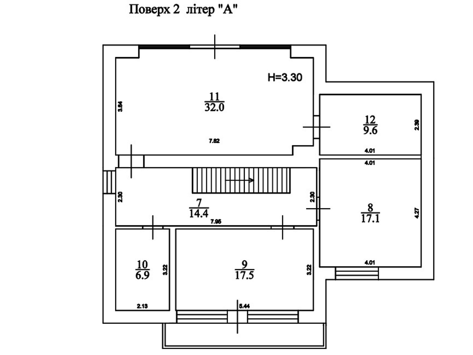 двухэтажный дом с балконом, 220 кв. м, кирпич. Продажа в Гнедине фото 1