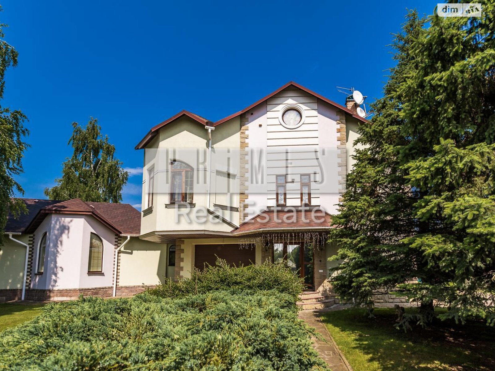 трехэтажный дом с верандой, 365.7 кв. м, кирпич. Продажа в Гнедине фото 1 трехэтажный дом с верандой, 365.7 кв. м, кирпич. Продажа в Гнедине фото 1