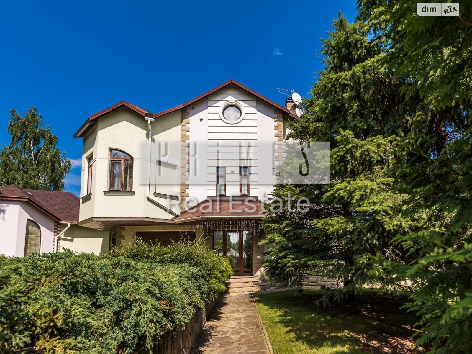 трехэтажный дом с верандой, 365.7 кв. м, кирпич. Продажа в Гнедине фото 1 трехэтажный дом с верандой, 365.7 кв. м, кирпич. Продажа в Гнедине фото 1