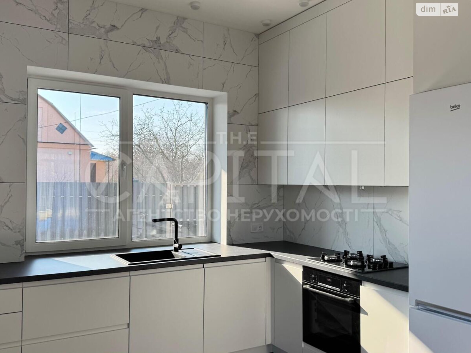 одноэтажный дом с отоплением, 144 кв. м, кирпич. Продажа в Гнедине фото 1 одноэтажный дом с отоплением, 144 кв. м, кирпич. Продажа в Гнедине фото 1