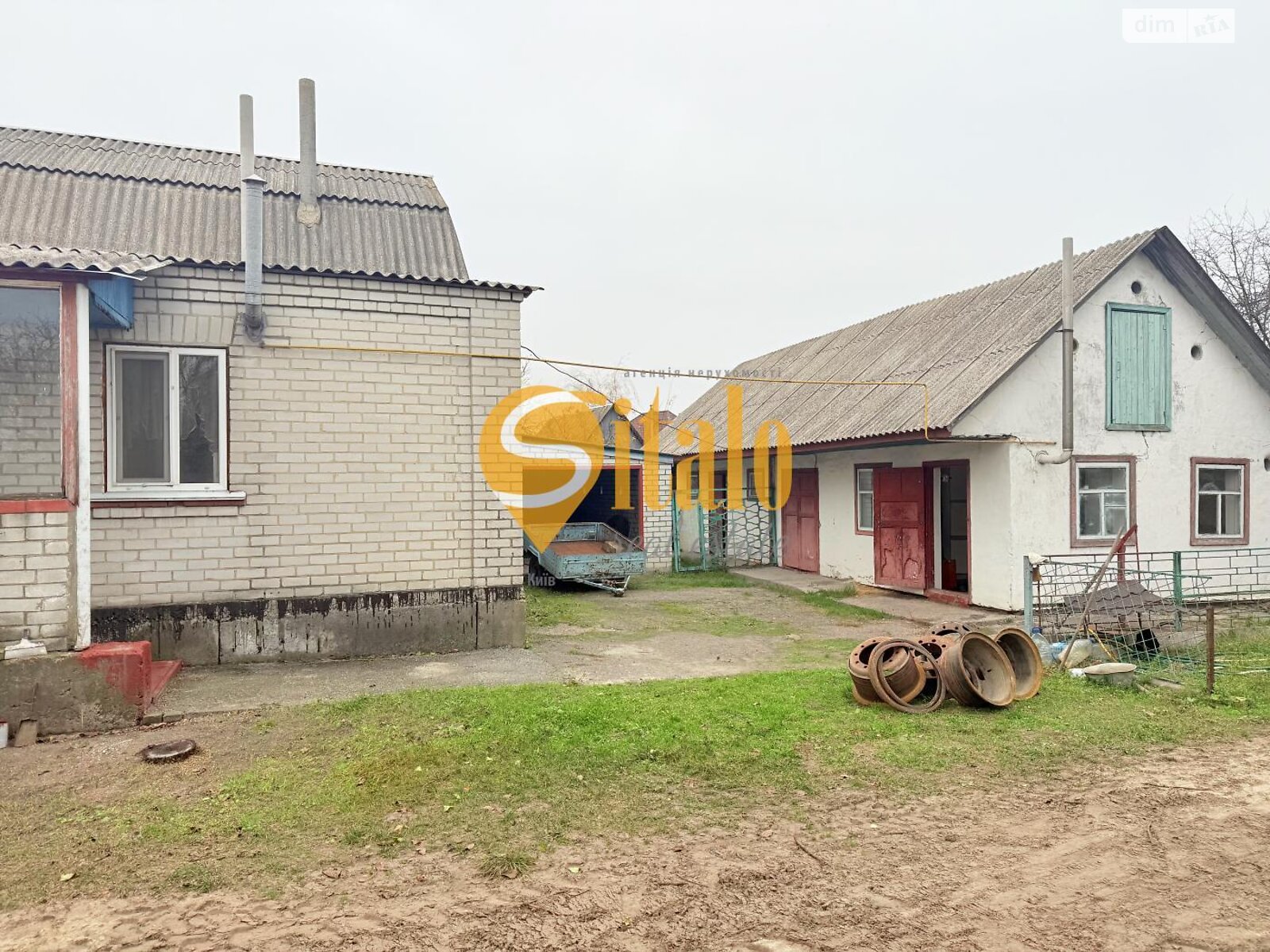 двоповерховий будинок з гаражем, 90 кв. м, кирпич. Продаж у Гнідині фото 1