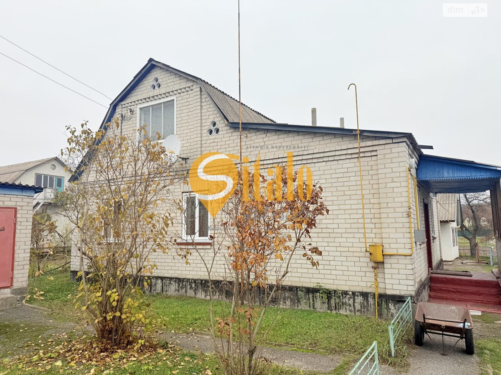 двоповерховий будинок з гаражем, 90 кв. м, кирпич. Продаж у Гнідині фото 1