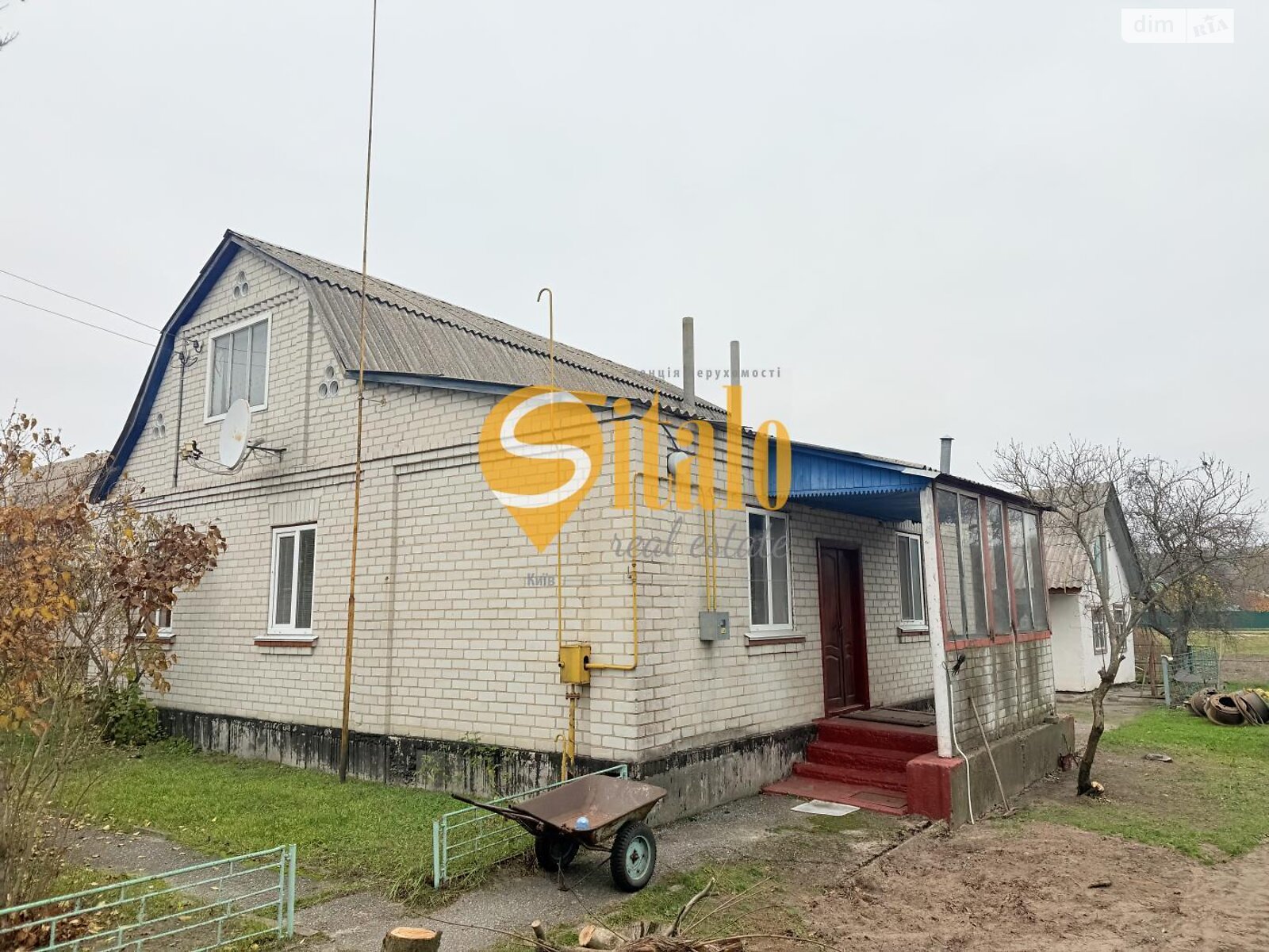 двоповерховий будинок з гаражем, 90 кв. м, кирпич. Продаж у Гнідині фото 1