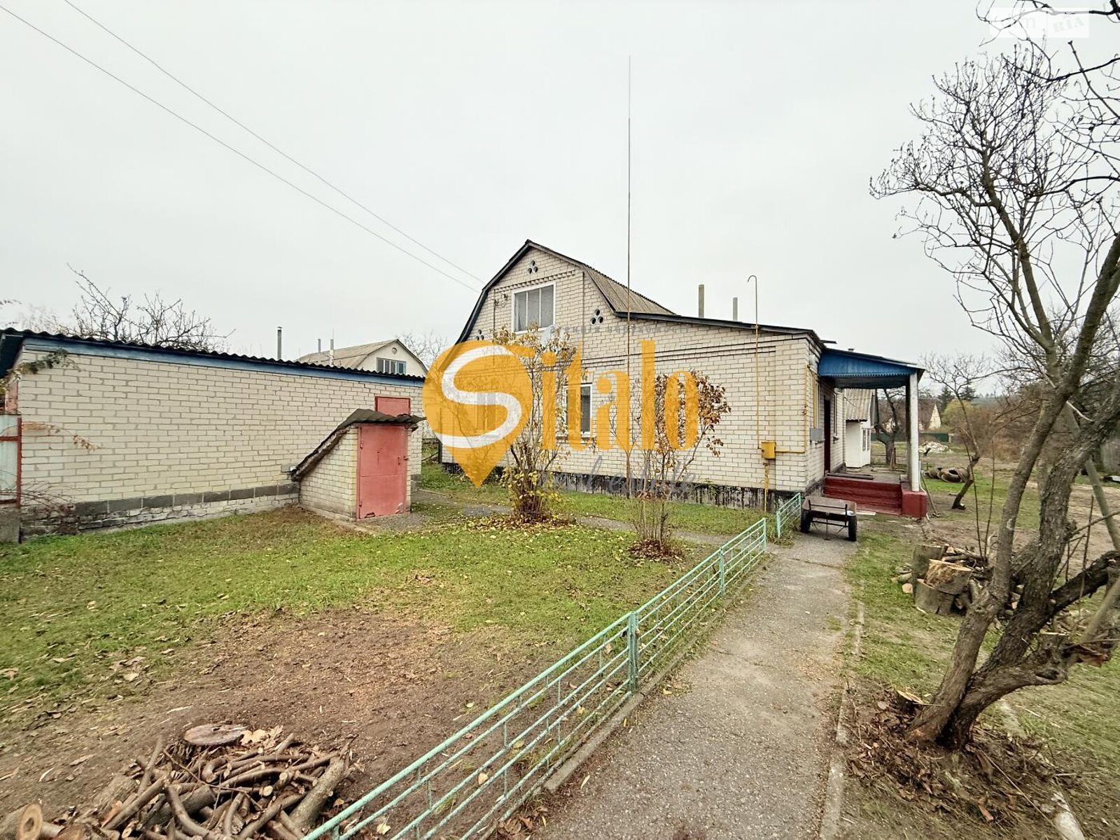 двоповерховий будинок з гаражем, 90 кв. м, кирпич. Продаж у Гнідині фото 1