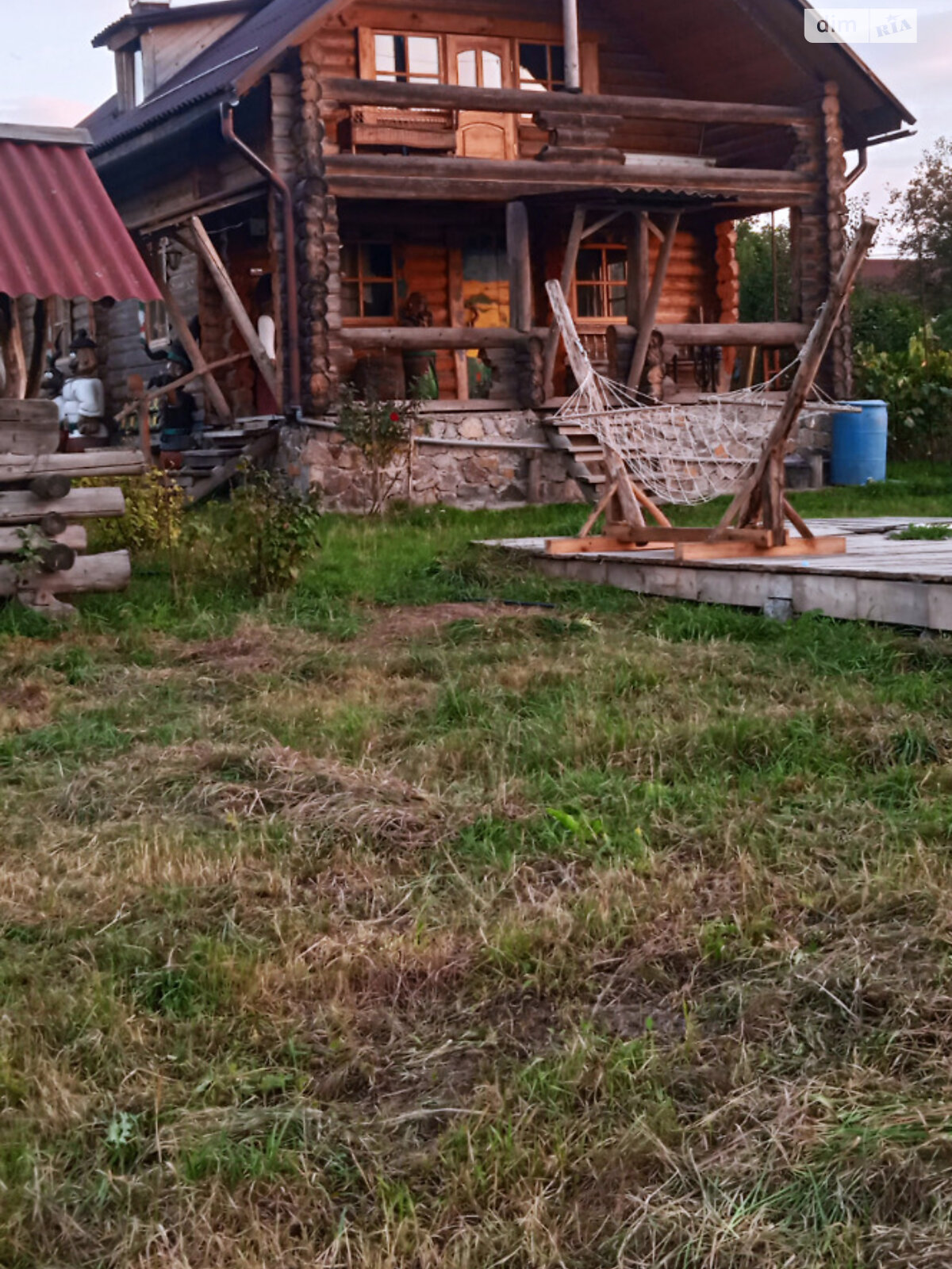 двоповерховий будинок бесідка, 100 кв. м, зруб. Продаж у Гнівані фото 1 двоповерховий будинок бесідка, 100 кв. м, зруб. Продаж у Гнівані фото 1