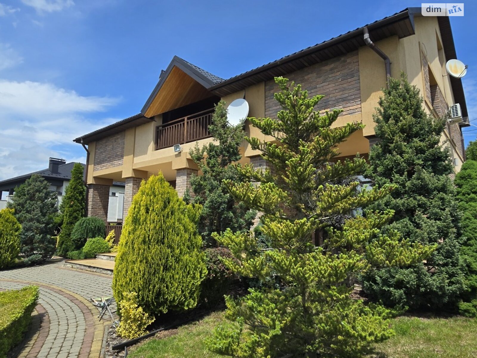 двоповерховий будинок з гаражем, 250 кв. м, цегла. Продаж у Великому Кучурові фото 1 двоповерховий будинок з гаражем, 250 кв. м, цегла. Продаж у Великому Кучурові фото 1