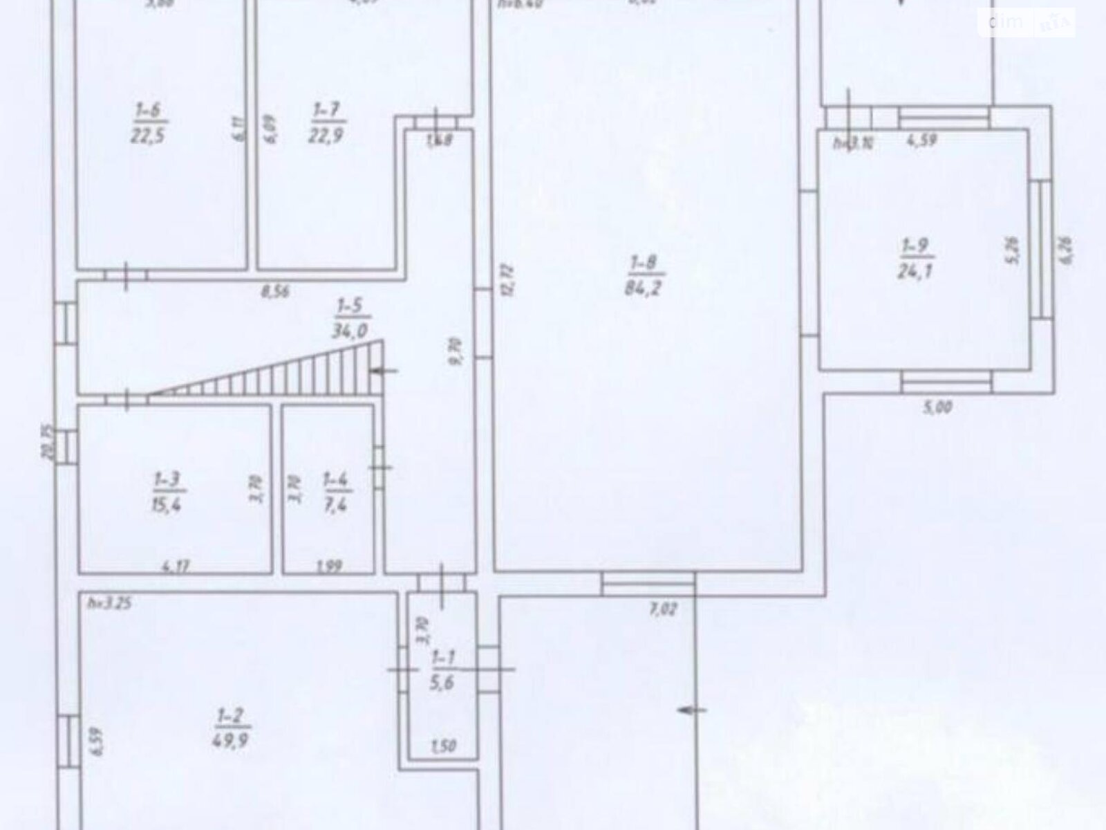 двухэтажный дом с гаражом, 562 кв. м, кирпич. Продажа в Горе фото 1