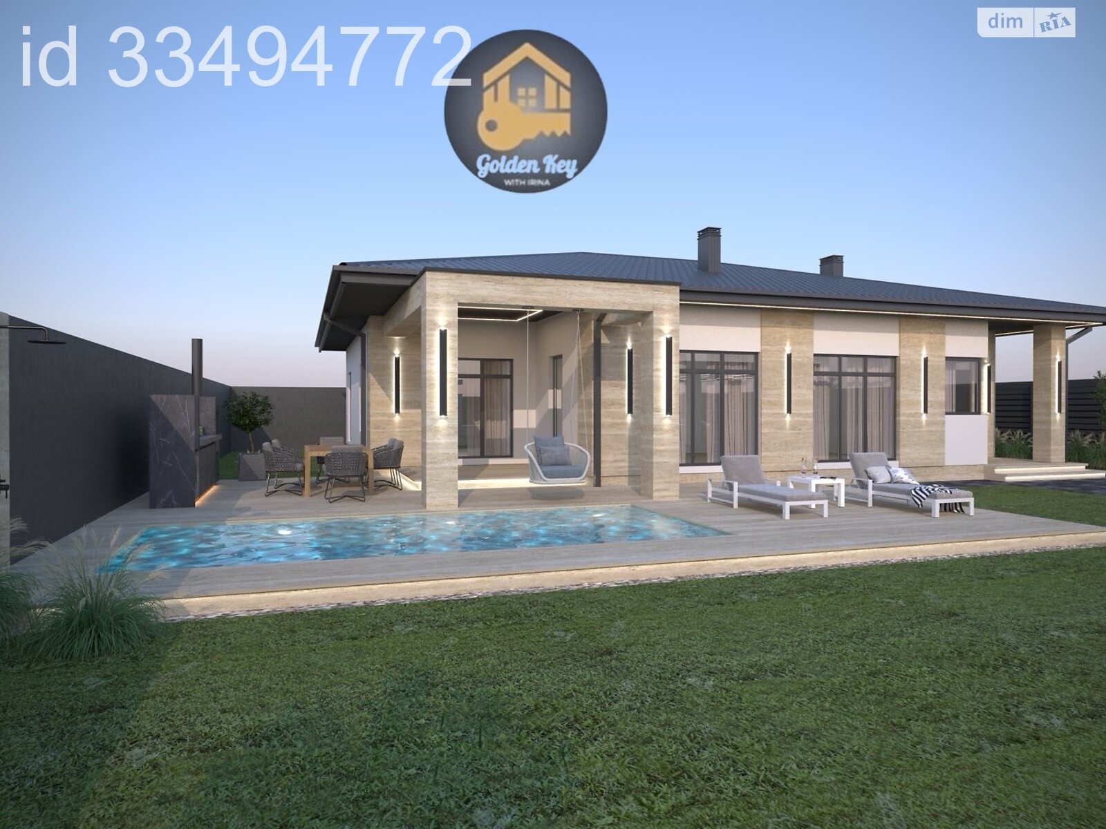 одноэтажный дом, 160.9 кв. м, газобетон. Продажа в Горе фото 1 одноэтажный дом, 160.9 кв. м, газобетон. Продажа в Горе фото 1