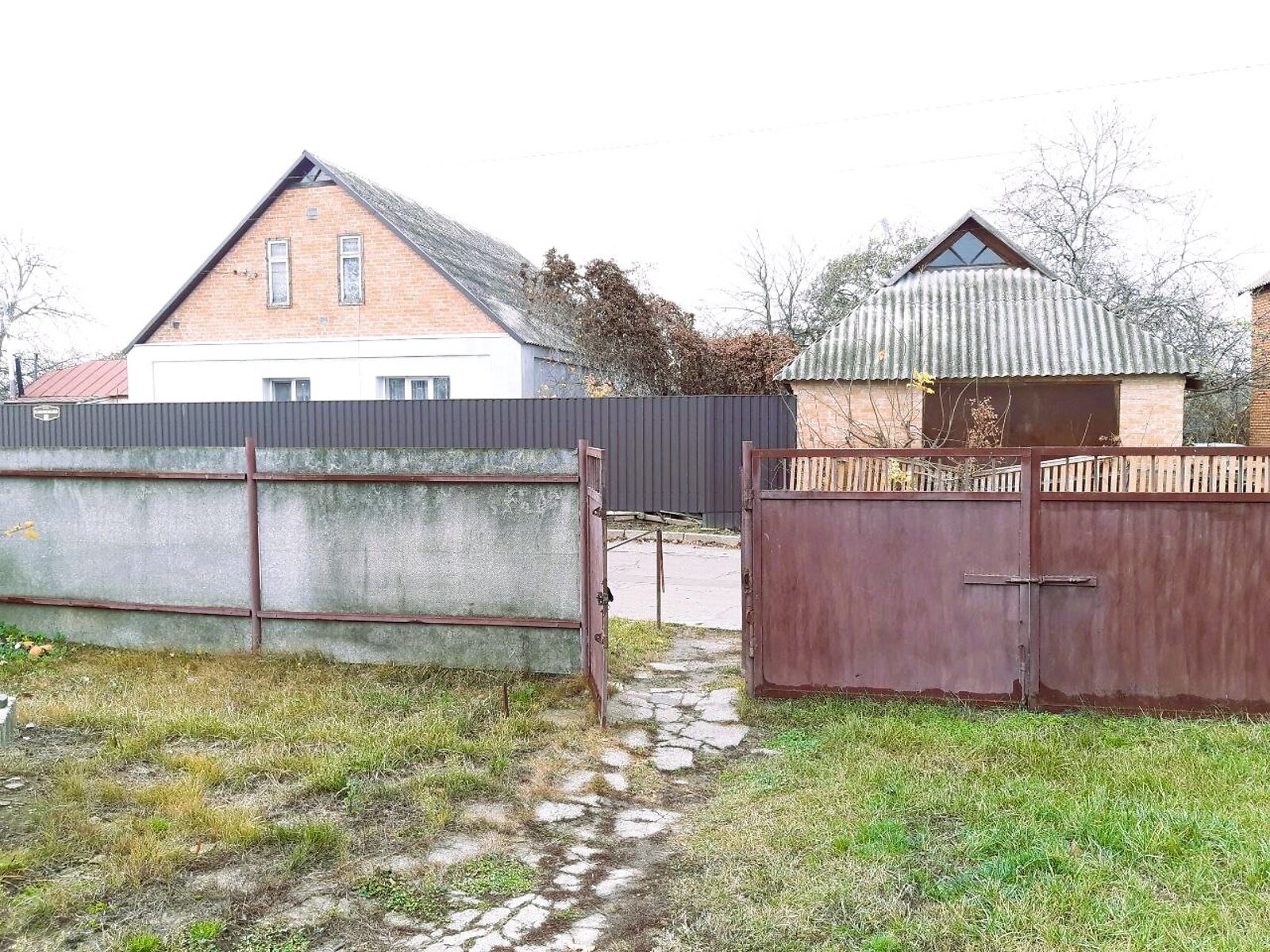 одноповерховий будинок з опаленням, 49.8 кв. м, цегла саманна. Продаж у Горі фото 1