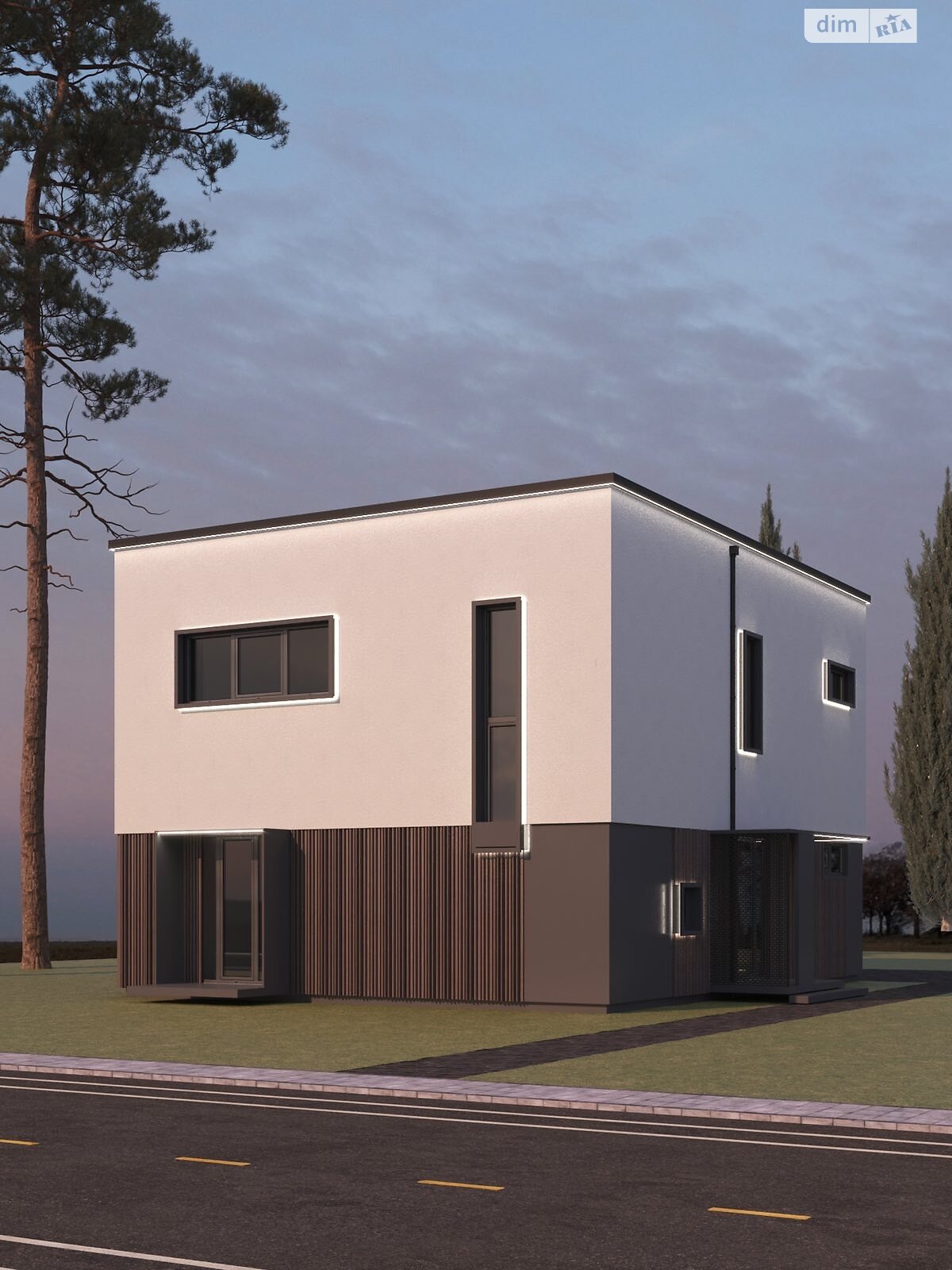 двухэтажный дом с гаражом, 143 кв. м, кирпич. Продажа в Горбаневке фото 1