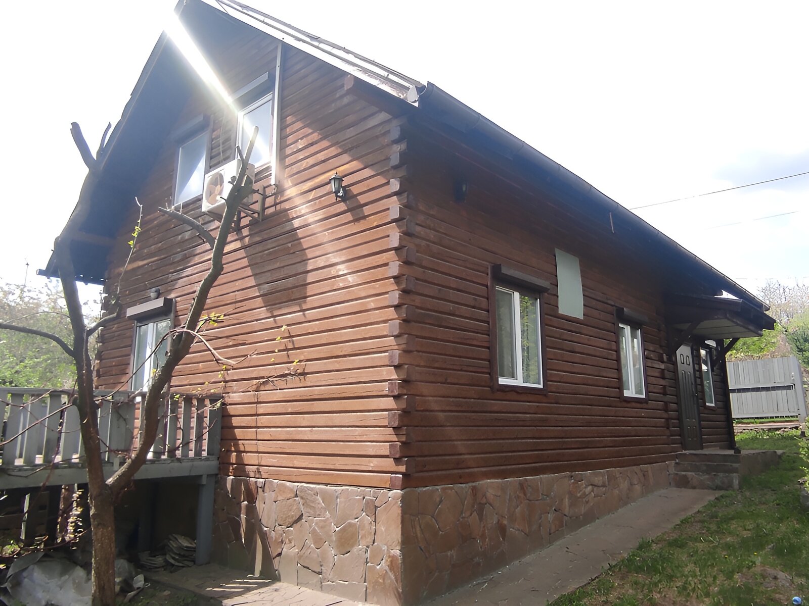двоповерховий будинок з верандою, 120 кв. м, брус. Продаж у Горбовичах фото 1 двоповерховий будинок з верандою, 120 кв. м, брус. Продаж у Горбовичах фото 1