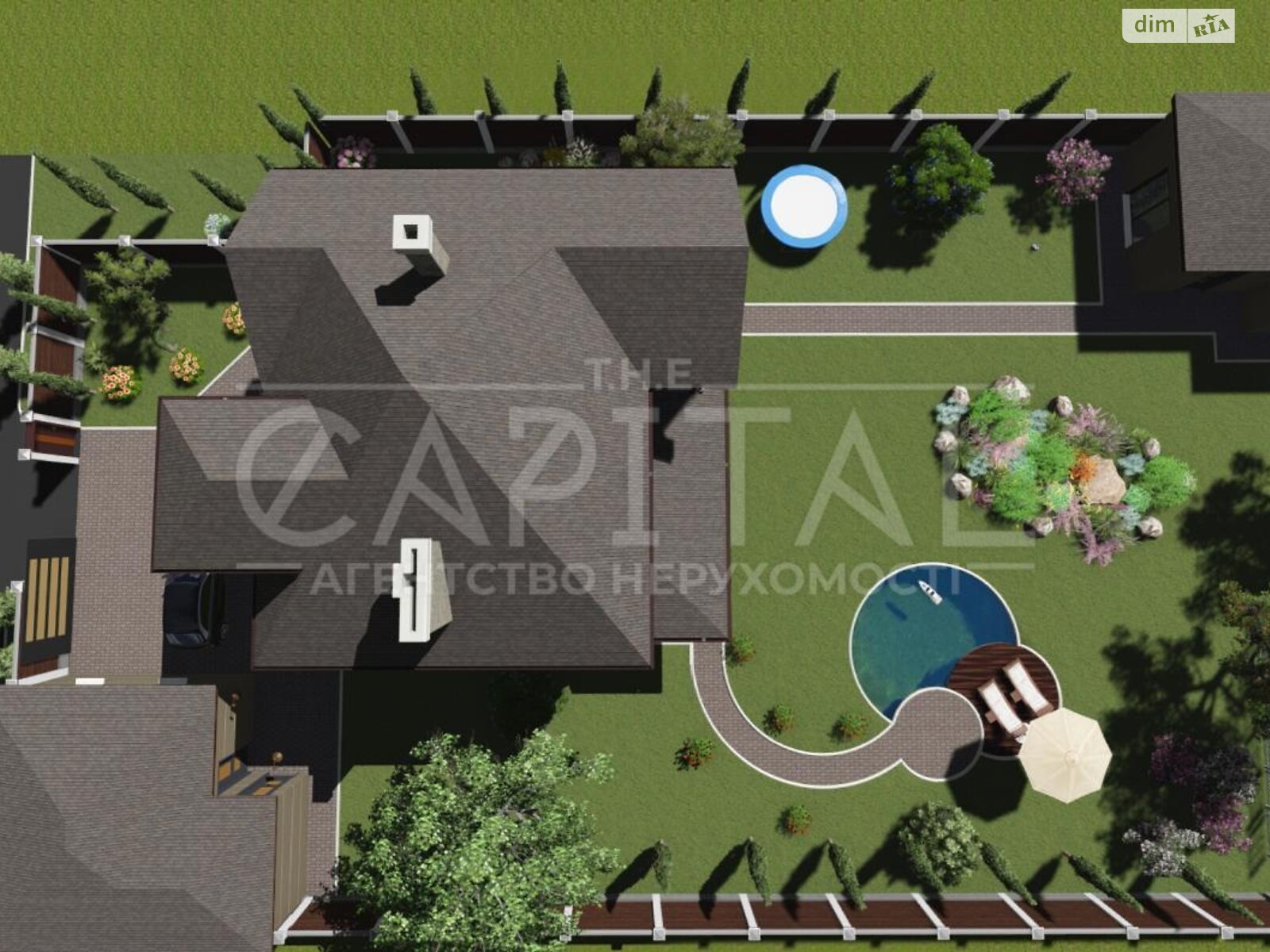 двоповерховий будинок з гаражем, 300 кв. м, цегла. Продаж у Горбовичах фото 1