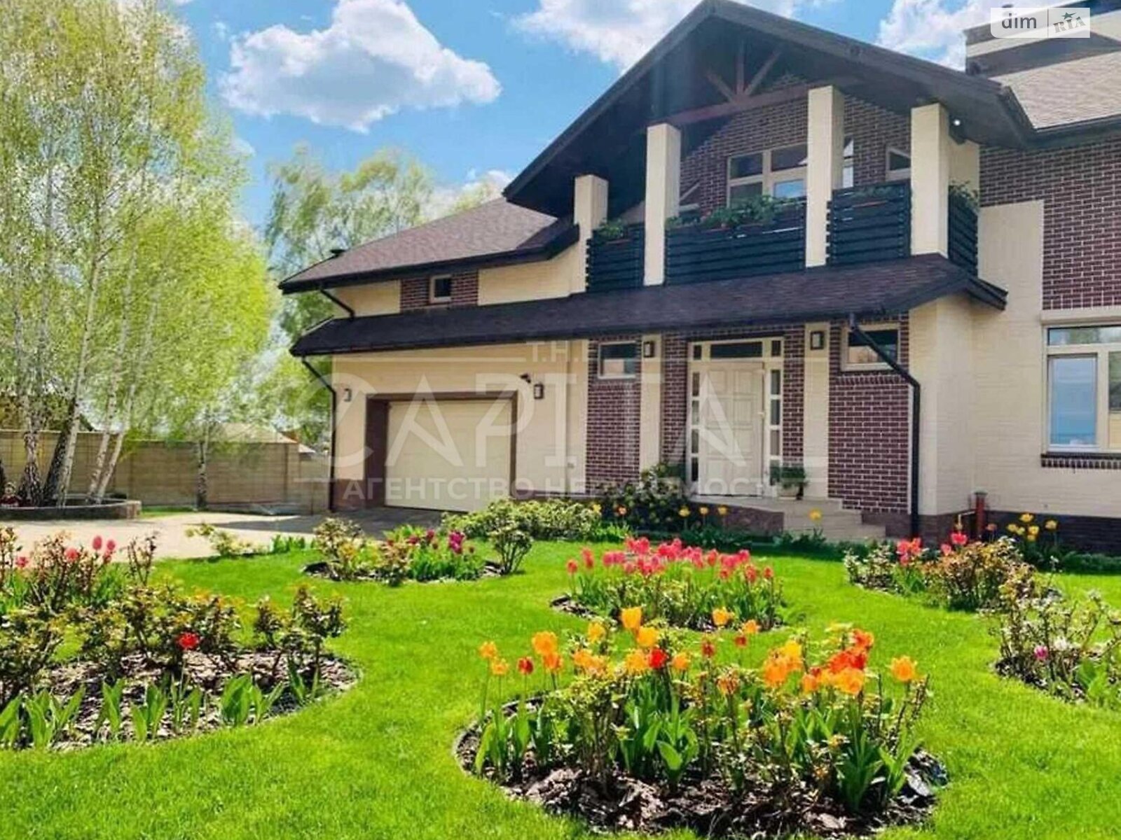 двухэтажный дом с гаражом, 498 кв. м, кирпич. Продажа в Гореничах фото 1 двухэтажный дом с гаражом, 498 кв. м, кирпич. Продажа в Гореничах фото 1